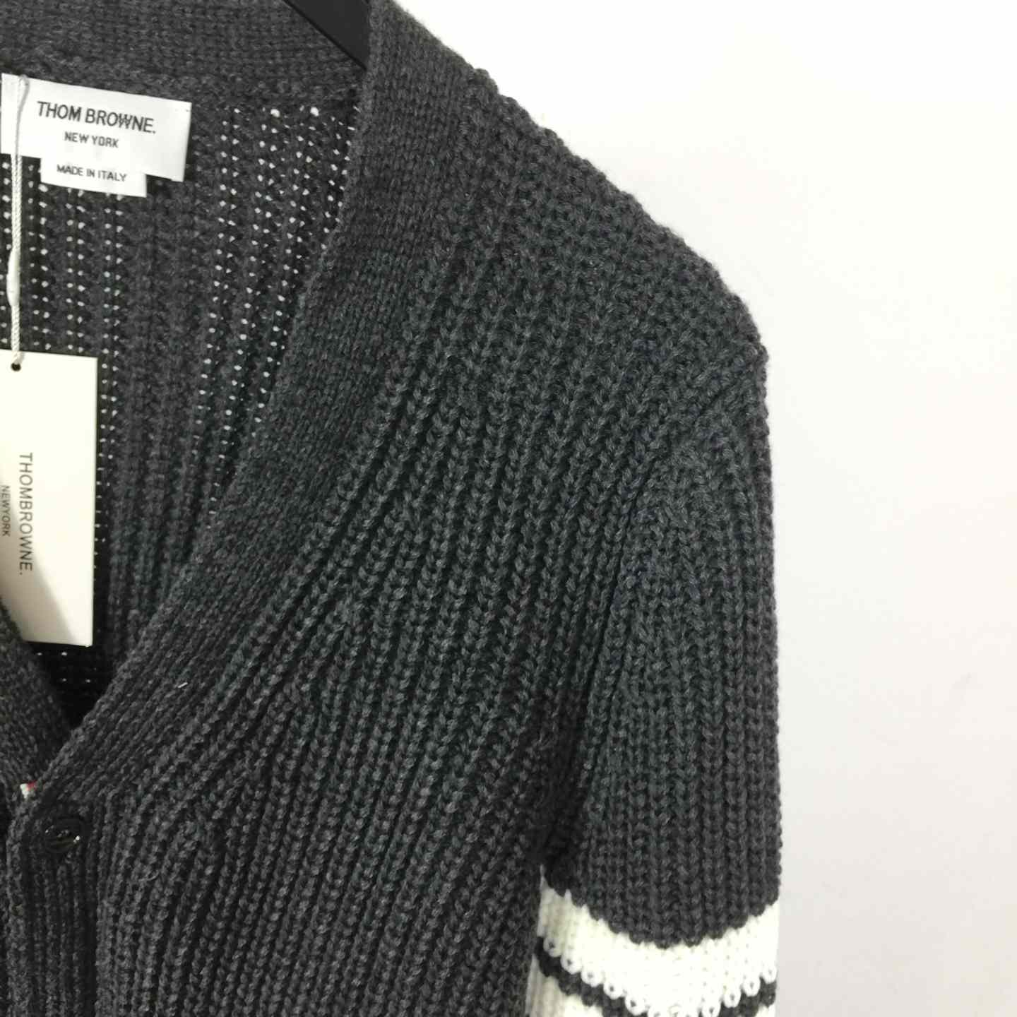 Thom Browne 4-Bar Cardigan - DopestKickz