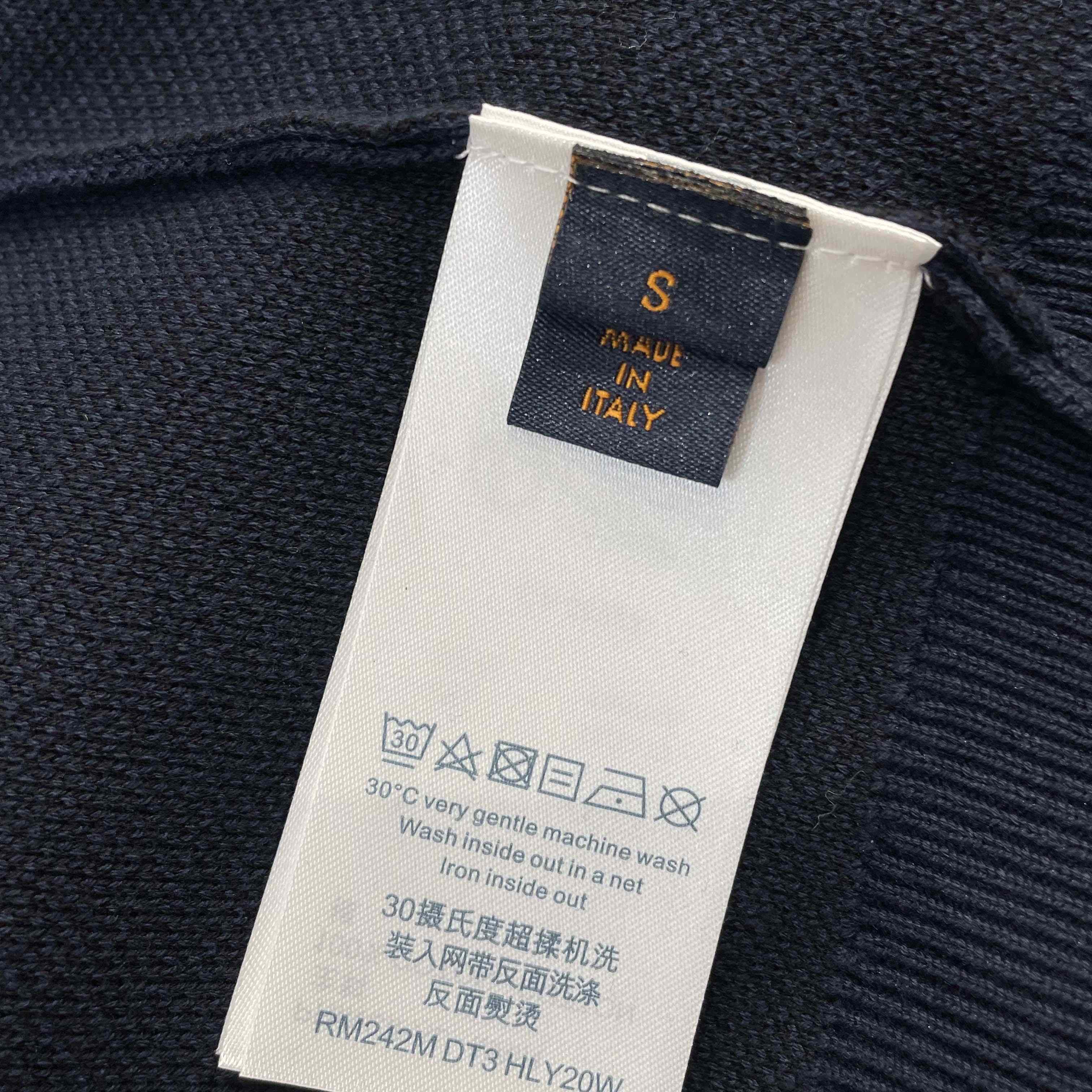 Louis Vuitton LV Blason Long-Sleeved Crewneck - DopestKickz