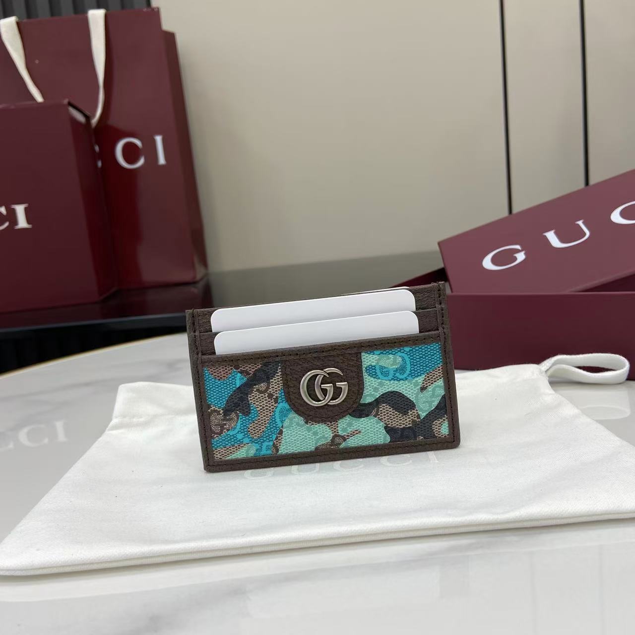 Gucci GG Card Case - DopestKickz