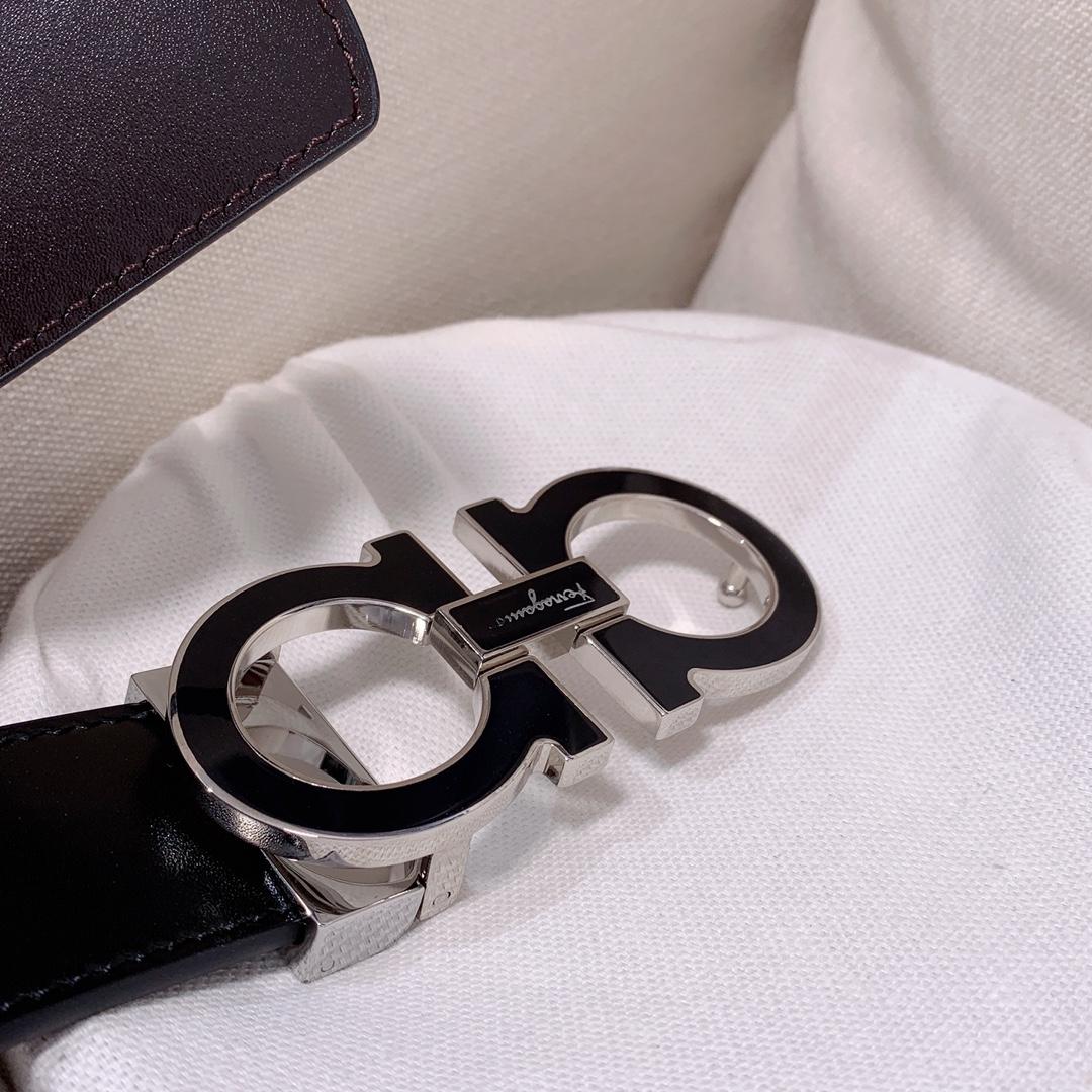 Ferragamo Leather Belt - DopestKickz