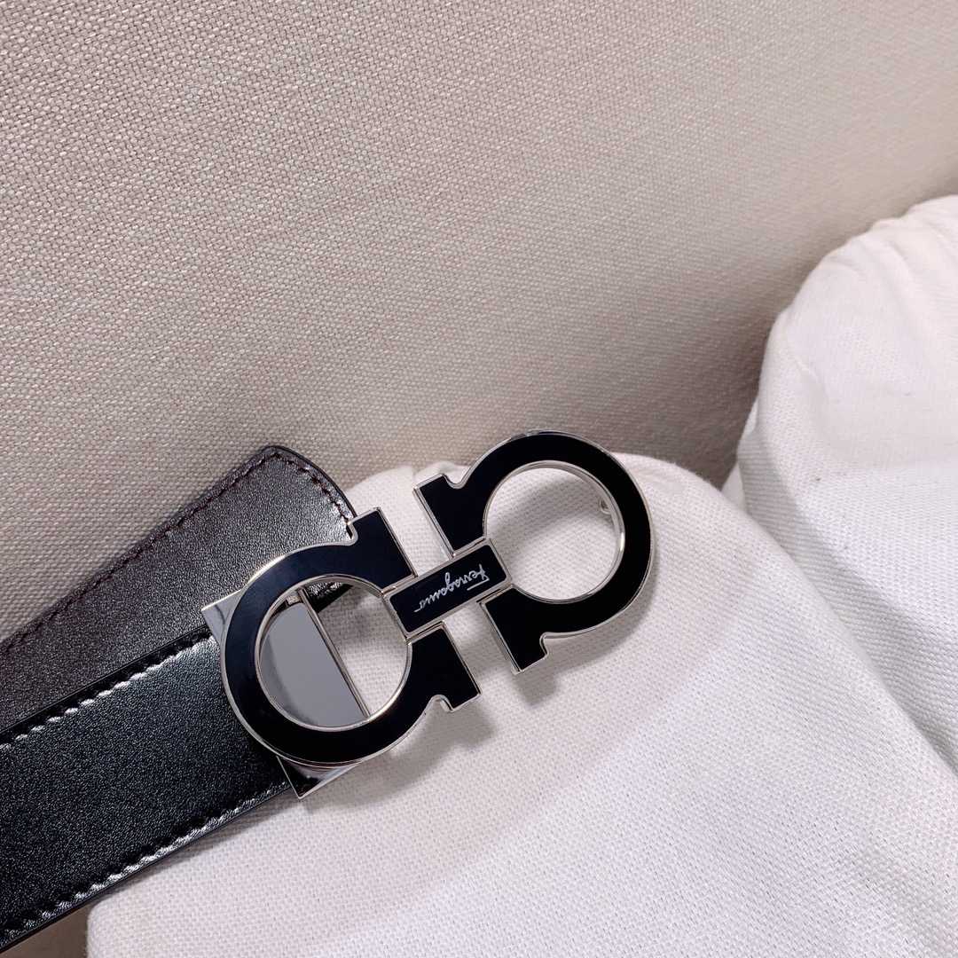 Ferragamo Leather Belt - DopestKickz