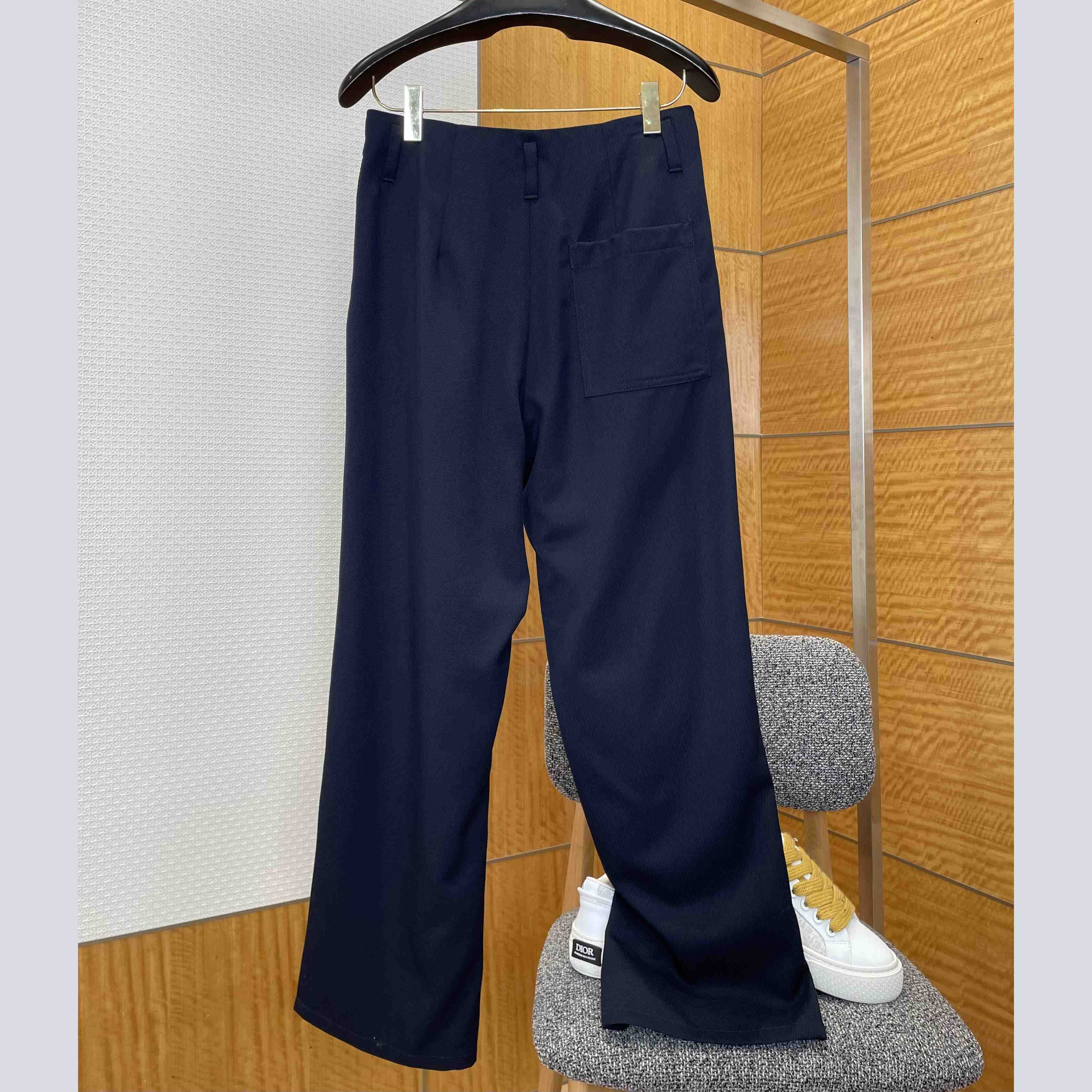 Loewe Trousers In Wool - DopestKickz