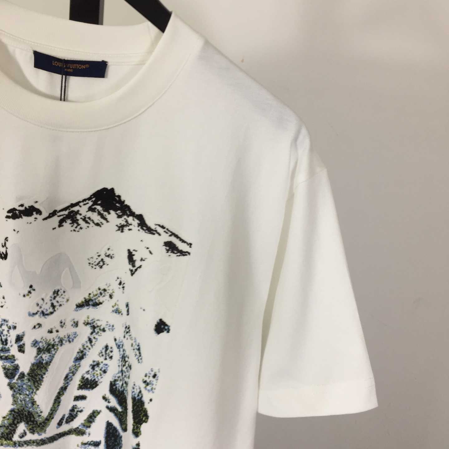 Louis Vuitton Velvet Jacquard Short-Sleeved T-Shirt - DopestKickz