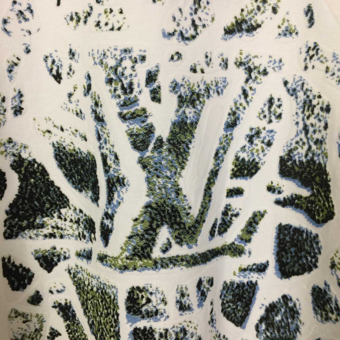 Louis Vuitton Velvet Jacquard Short-Sleeved T-Shirt - DopestKickz