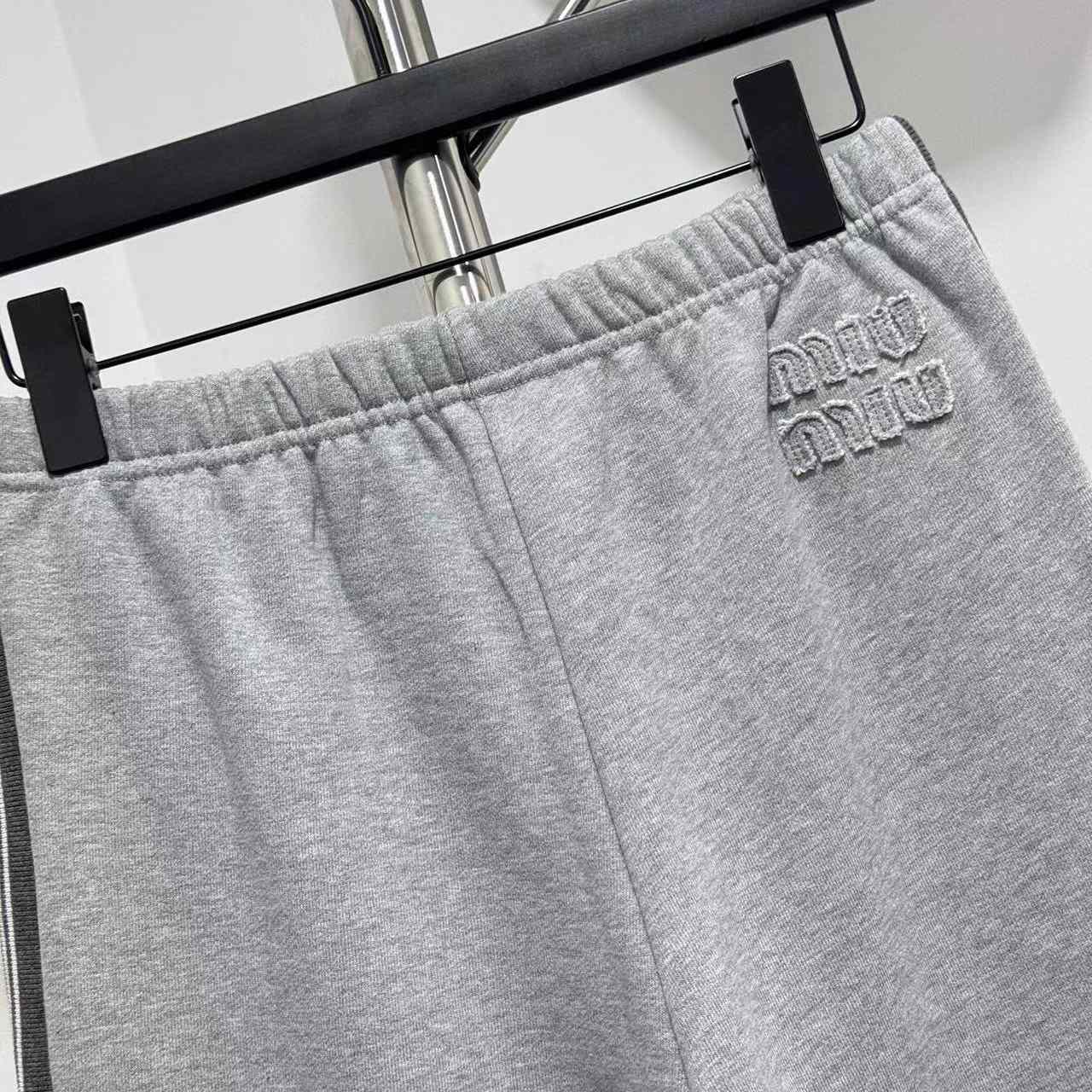 Miu Miu Cotton Fleece Pants - DopestKickz