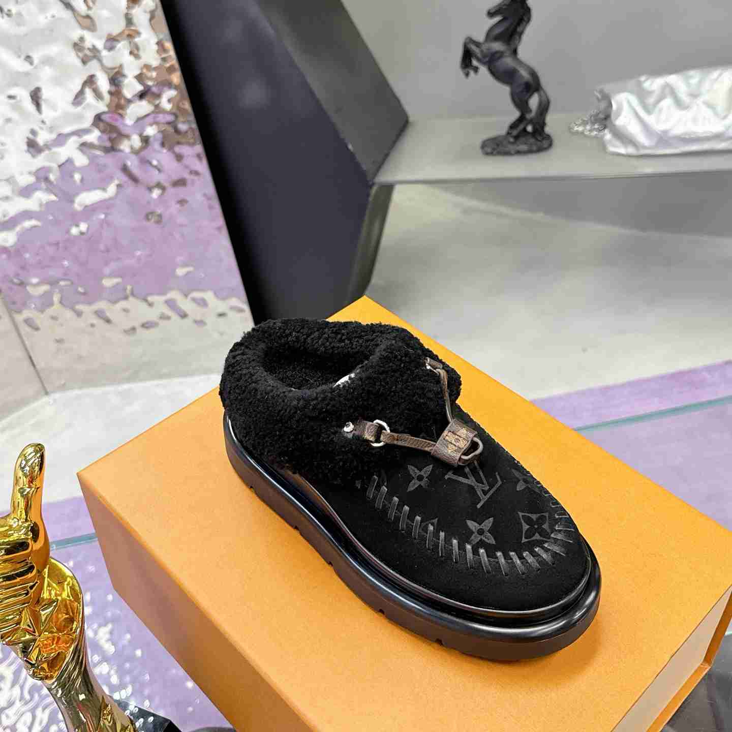 Louis Vuitton Cortina Ankle Boot    - DopestKickz