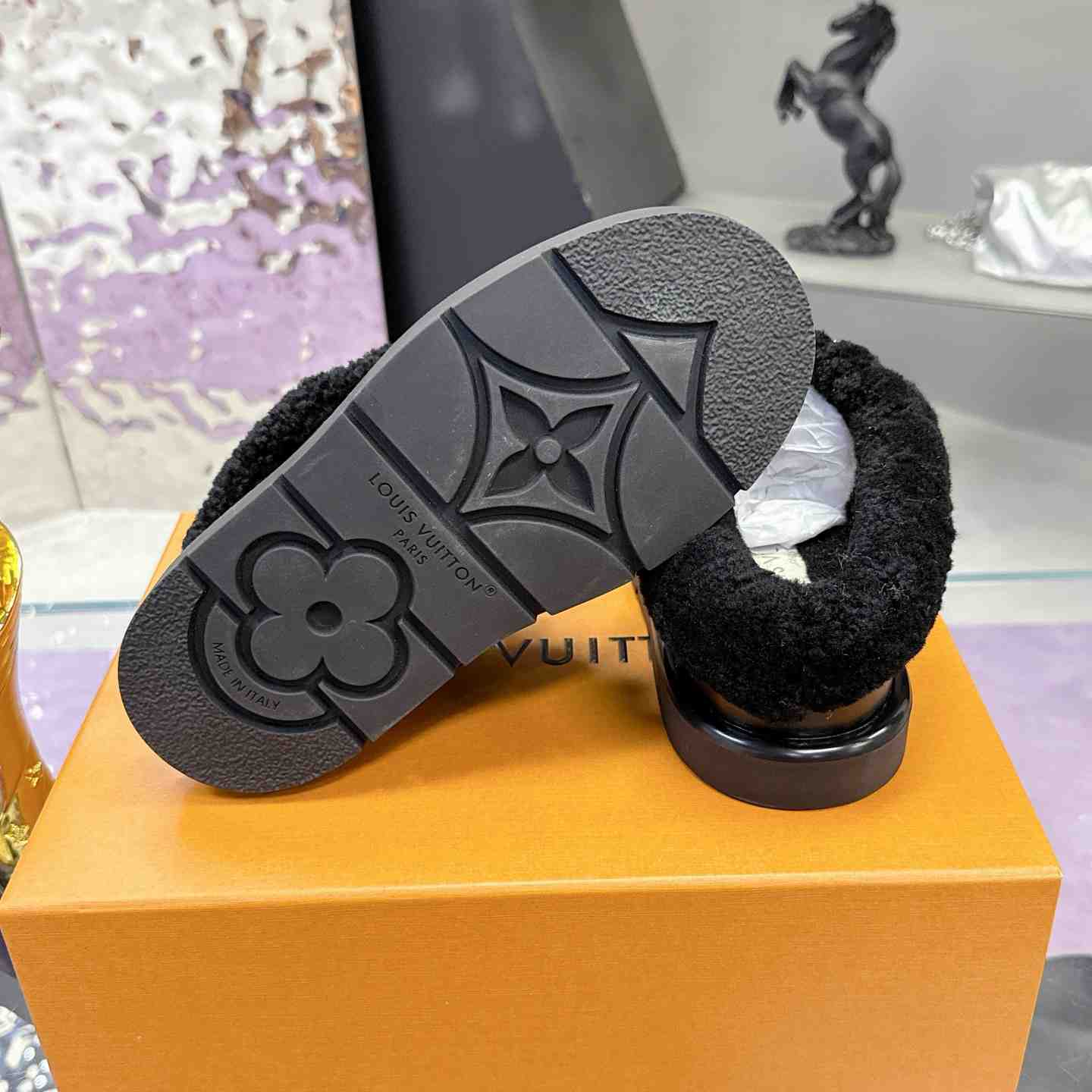 Louis Vuitton Cortina Ankle Boot    - DopestKickz