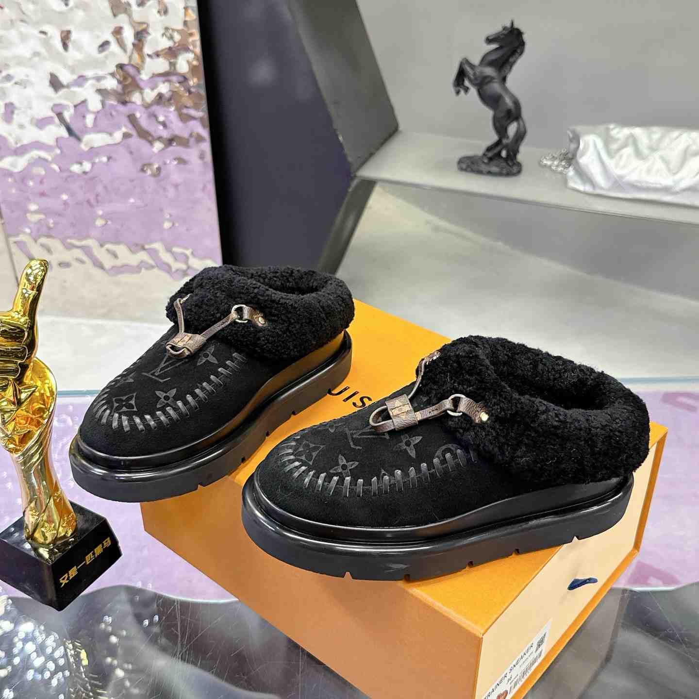 Louis Vuitton Cortina Ankle Boot    - DopestKickz