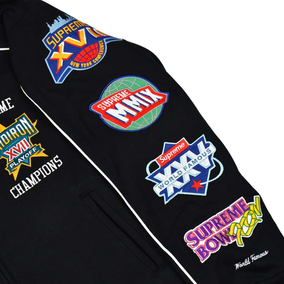 Supreme Playoffs Zip -up Hooded Sweater - DopestKickz