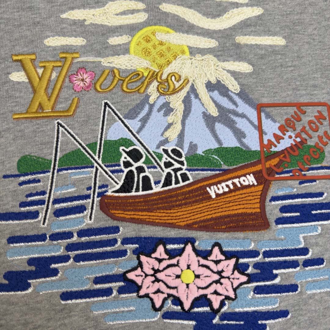 Louis Vuitton Embroidered Sweatshirt  - DopestKickz