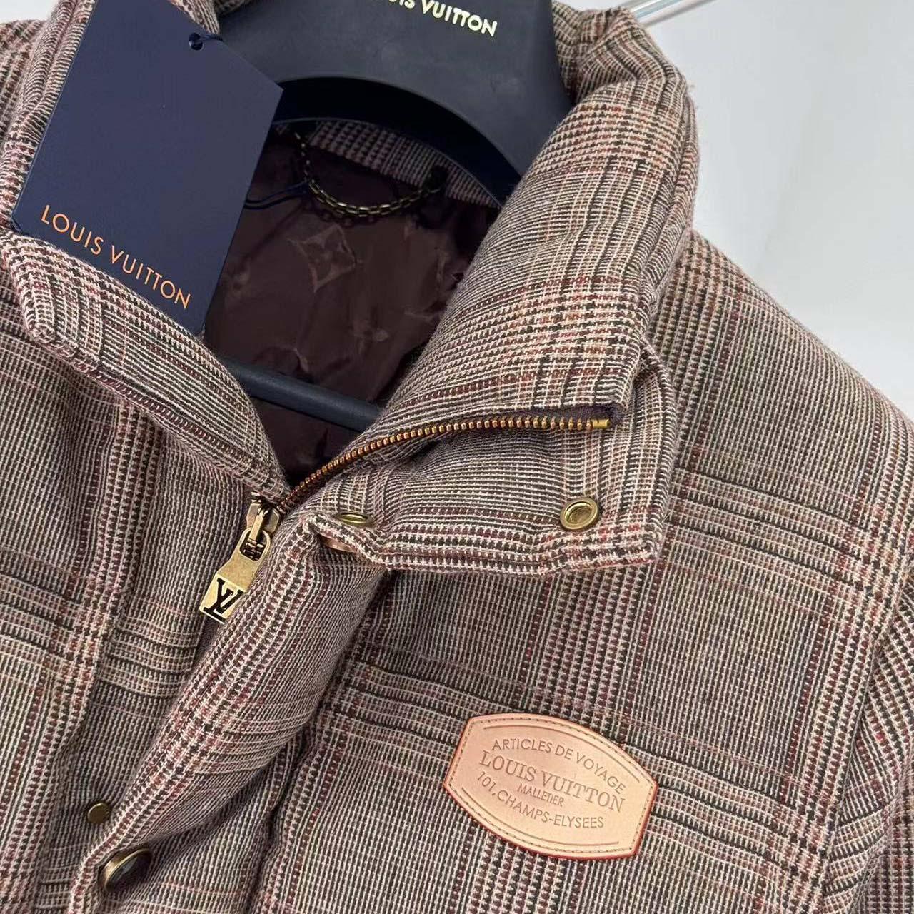 Louis Vuitton Tweed Down Blouson - DopestKickz
