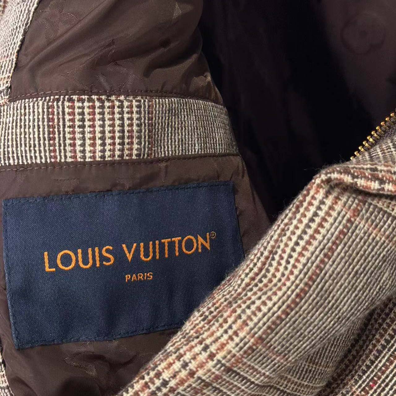 Louis Vuitton Tweed Down Blouson - DopestKickz