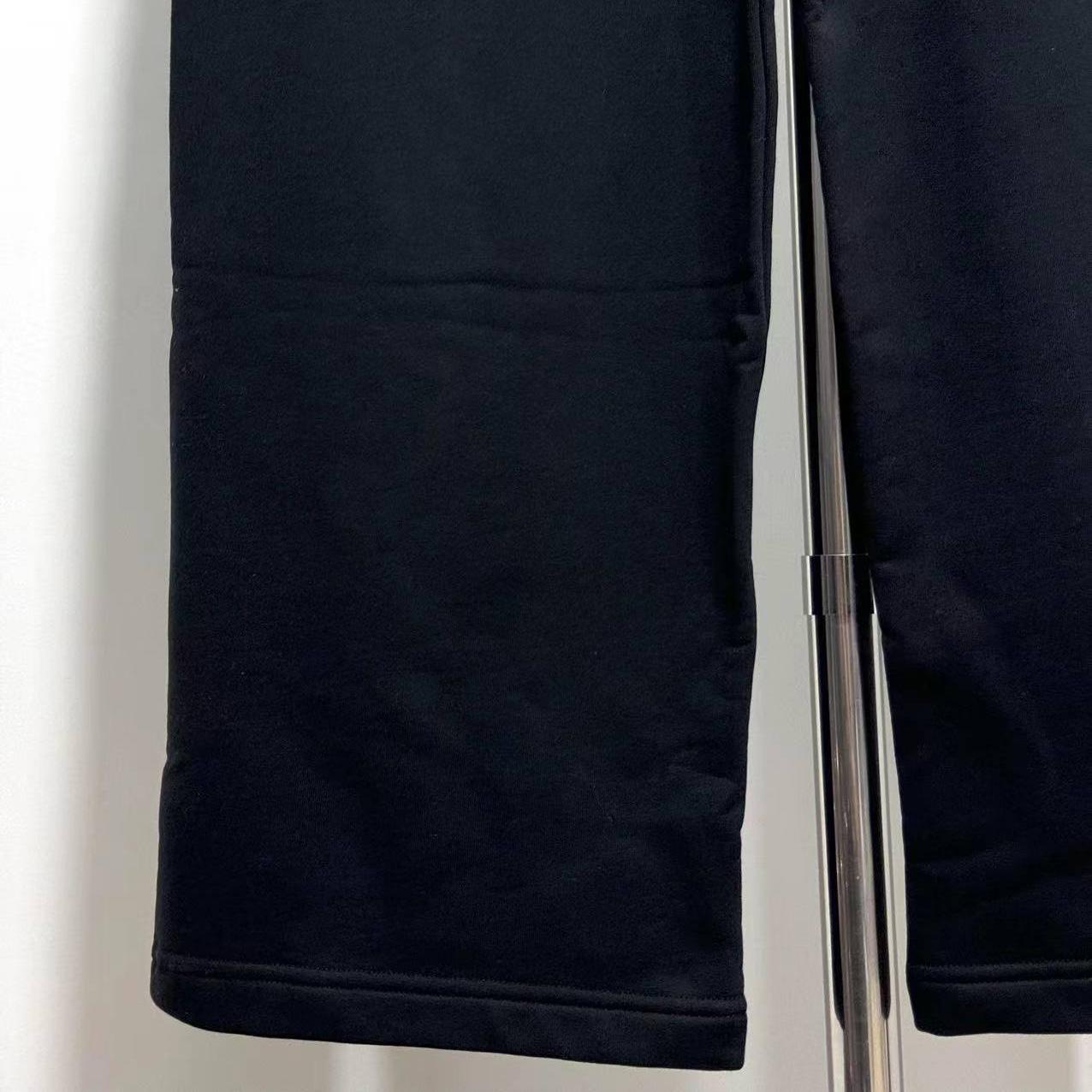 Balenciaga 3B Football Baggy Sweatpants In Black - DopestKickz
