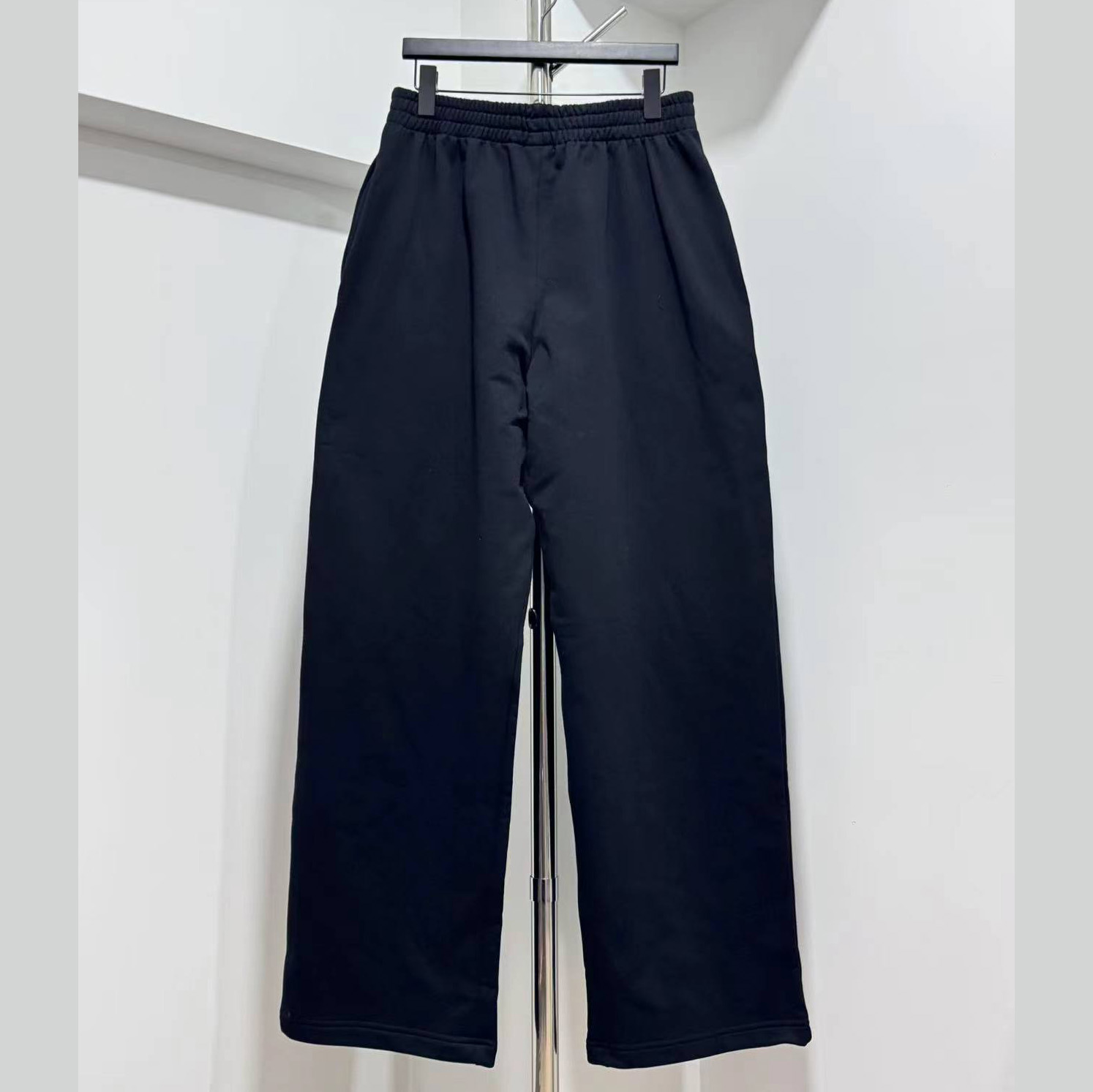 Balenciaga 3B Football Baggy Sweatpants In Black - DopestKickz