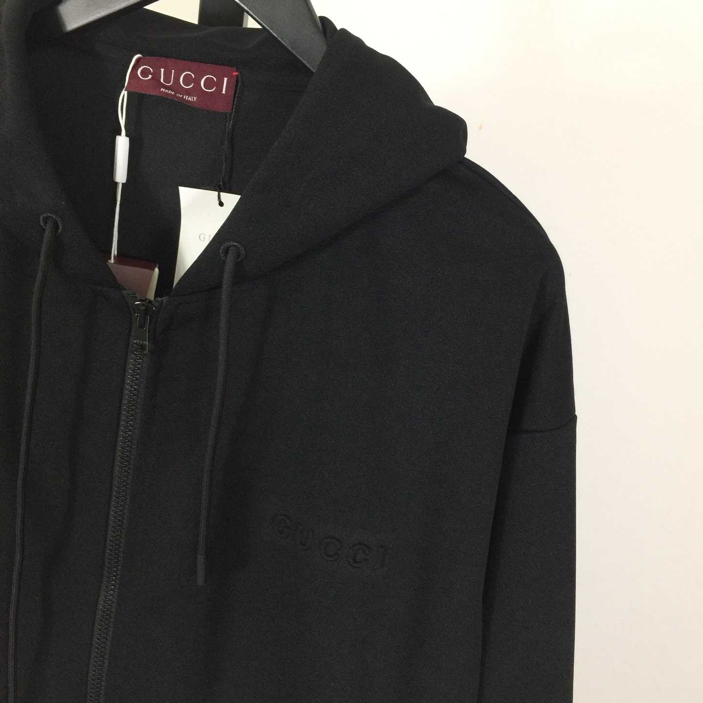 Gucci Technical Jersey Hooded Zip Jacket - DopestKickz