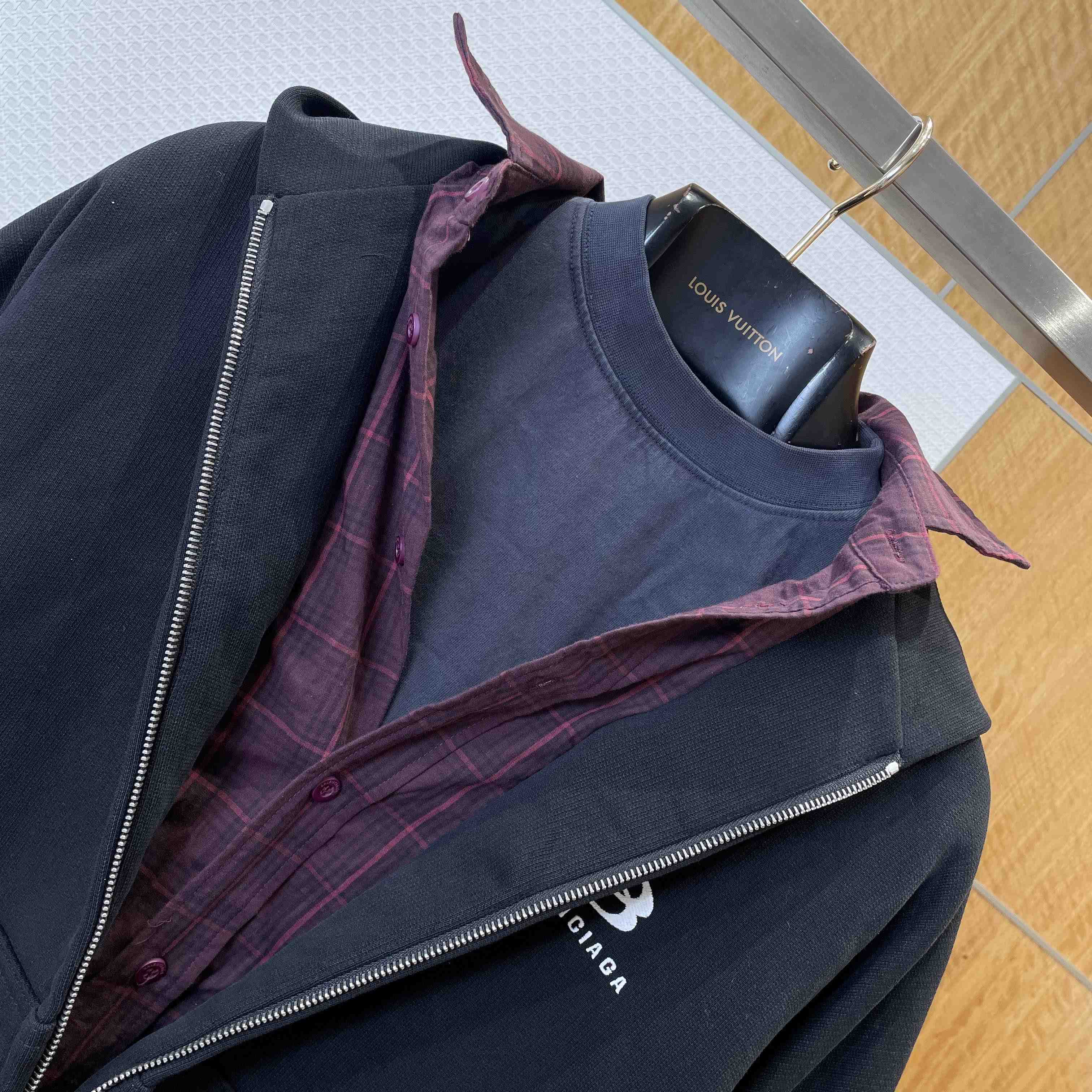 Balenciaga Unity Sports Icon Layered Oversized Hoodie - DopestKickz