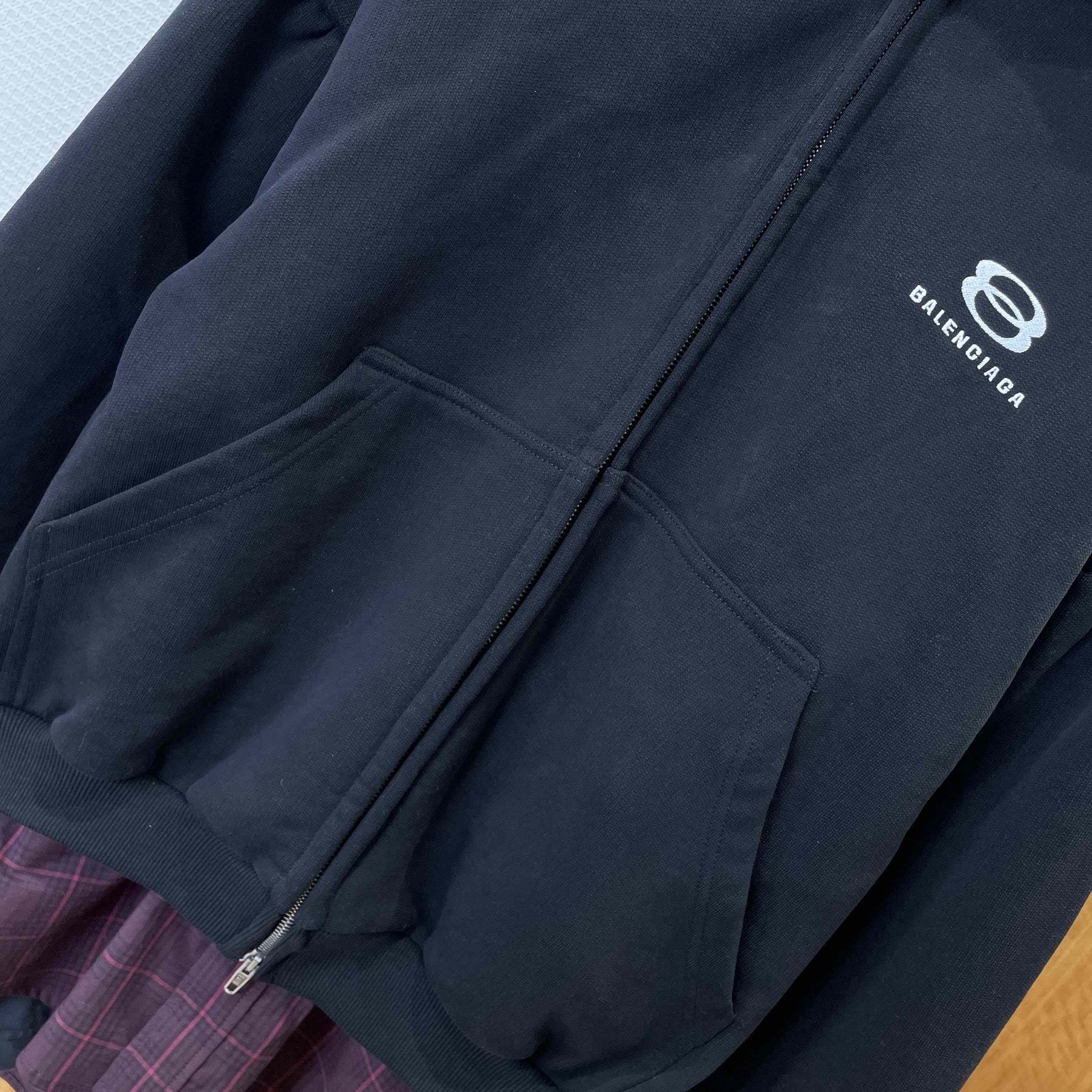 Balenciaga Unity Sports Icon Layered Oversized Hoodie - DopestKickz