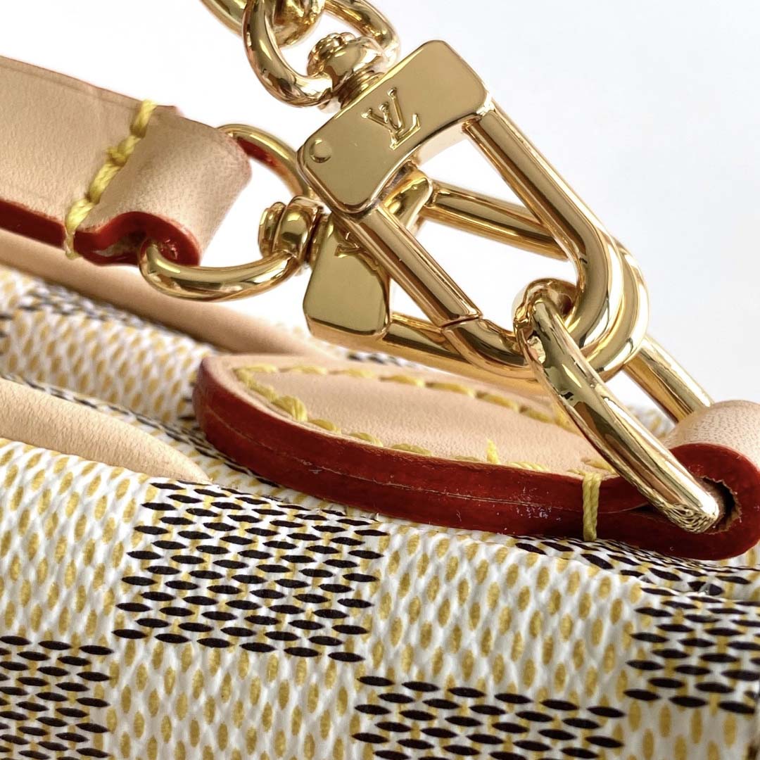 Louis Vuitton Pochette Liv Damier Azur   N00228 - DopestKickz