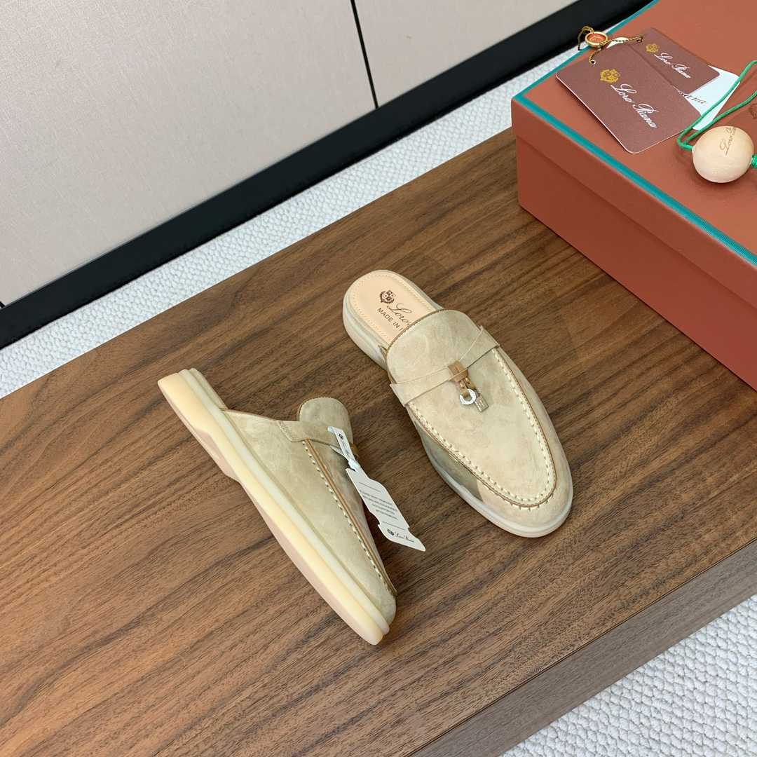  Loro Piana Summer Charms Walk babouche loafer  - DopestKickz