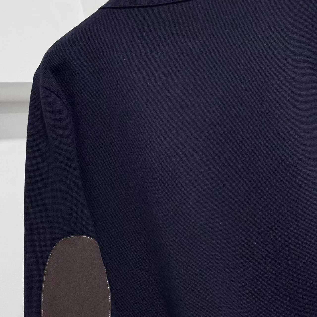 Miu Miu Wool And Leather Zipper Cardigan - DopestKickz