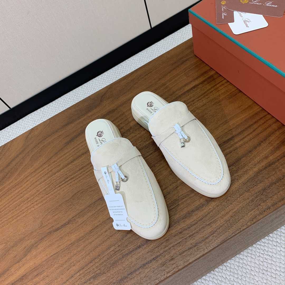  Loro Piana Summer Charms Walk babouche loafer  - DopestKickz