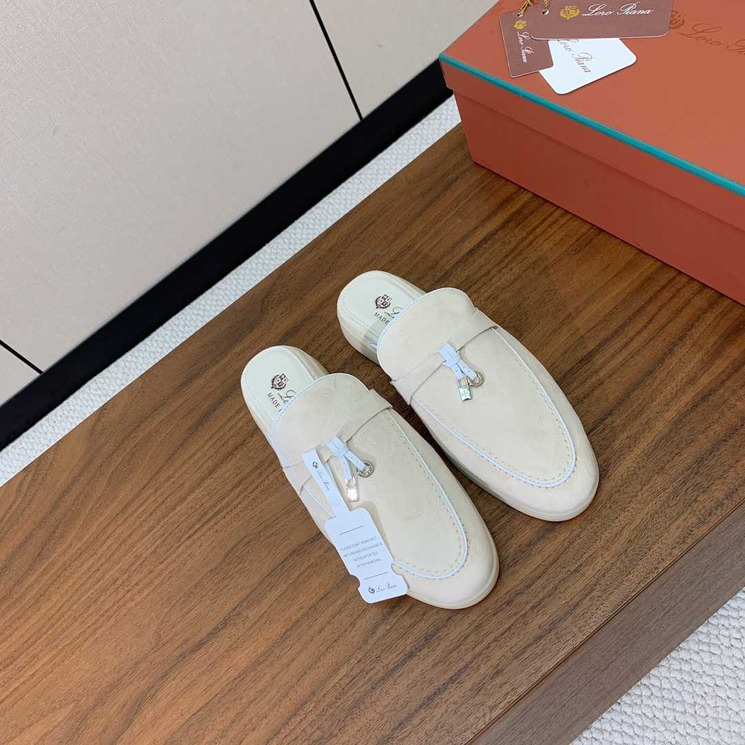  Loro Piana Summer Charms Walk babouche loafer  - DopestKickz