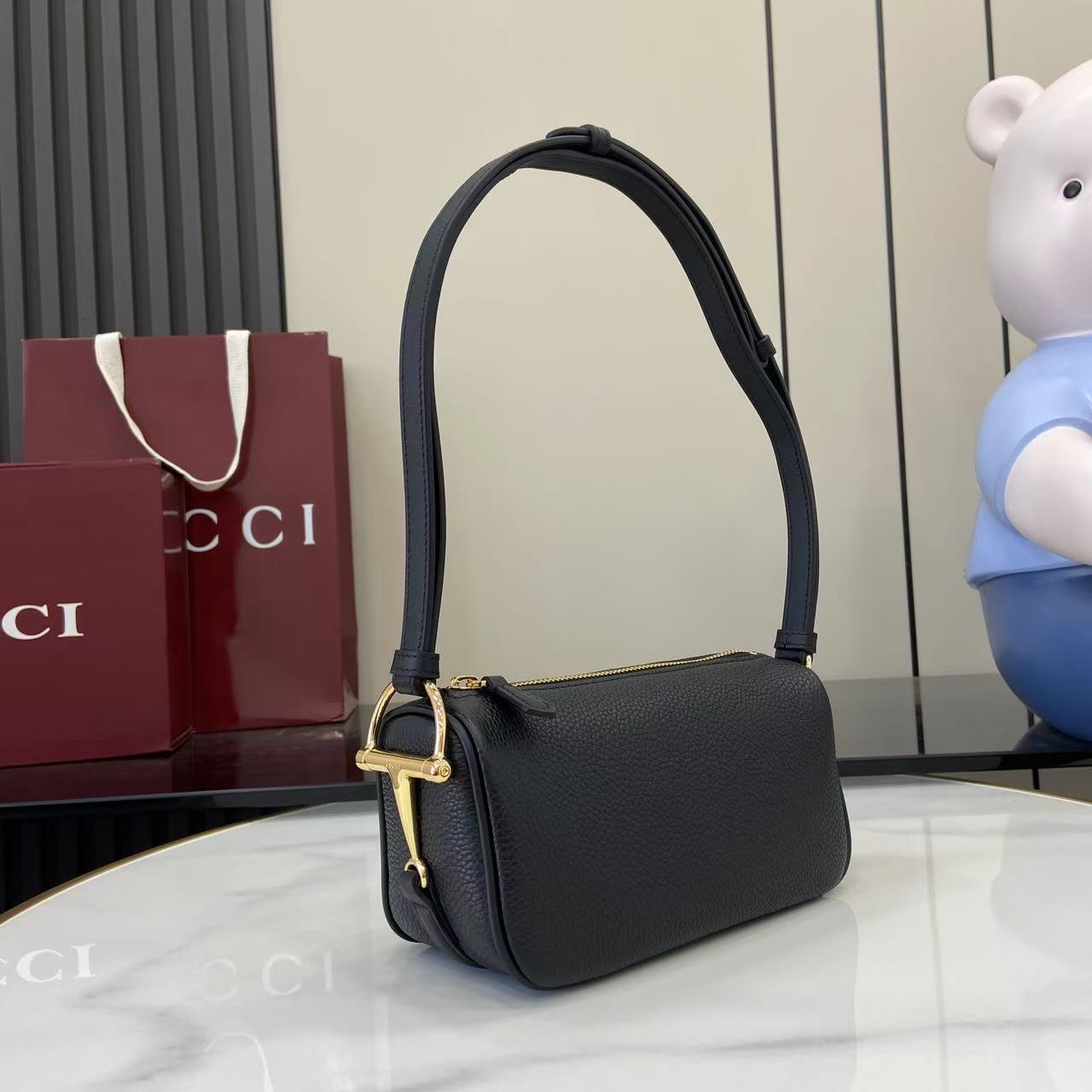 Gucci Half Horsebit Mini Bag - DopestKickz