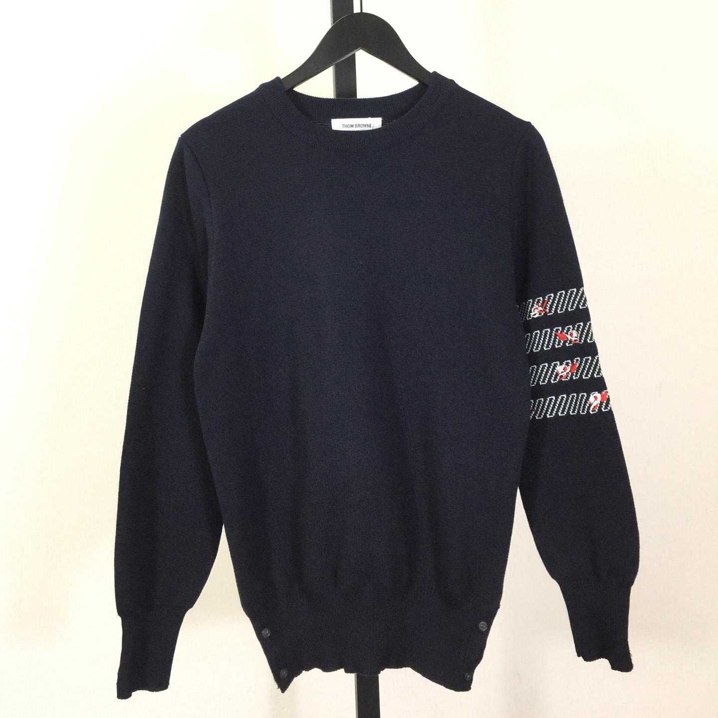 Thom Browne Wool Knit Jumper - DopestKickz