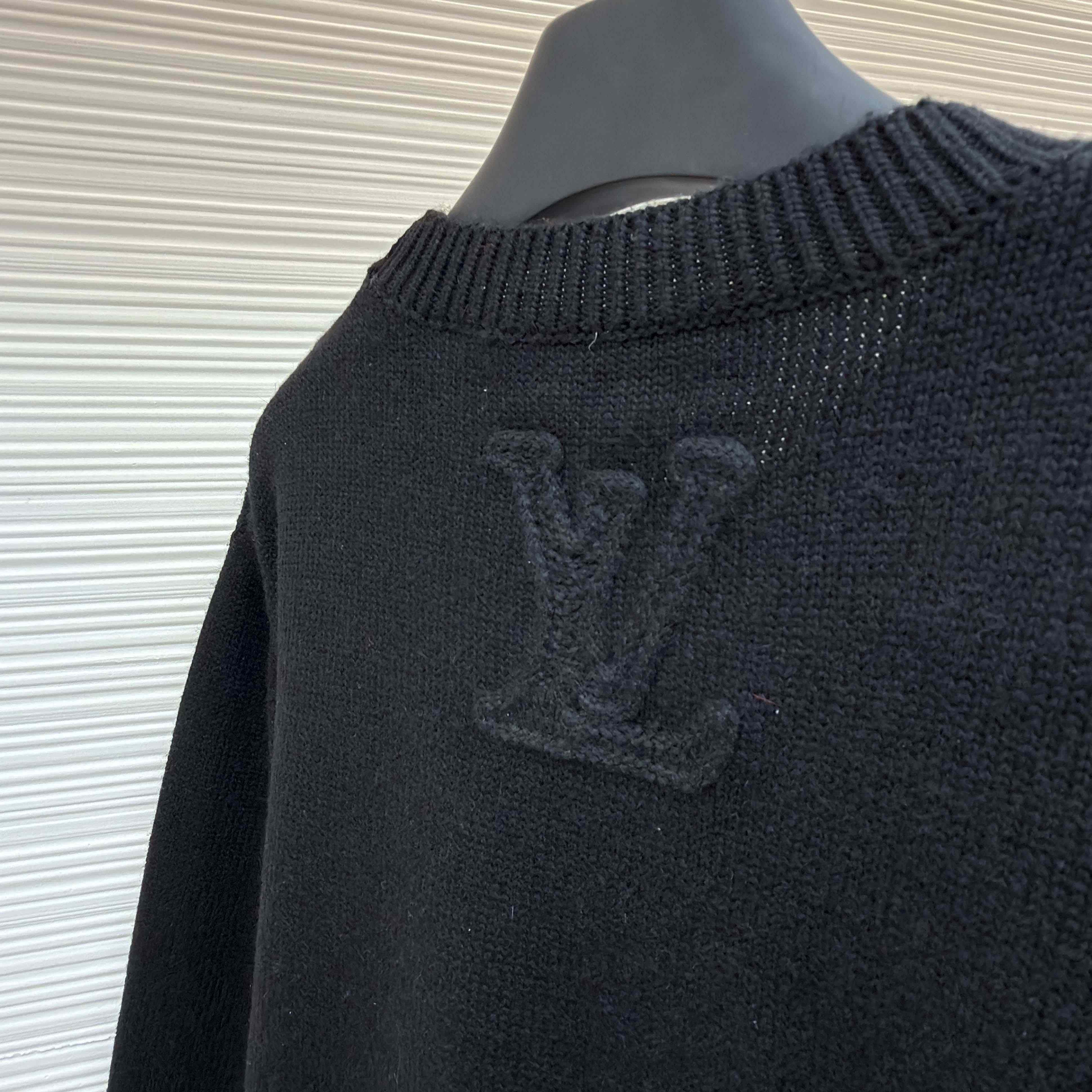Louis Vuitton Embellished Knitted Crewneck  - DopestKickz