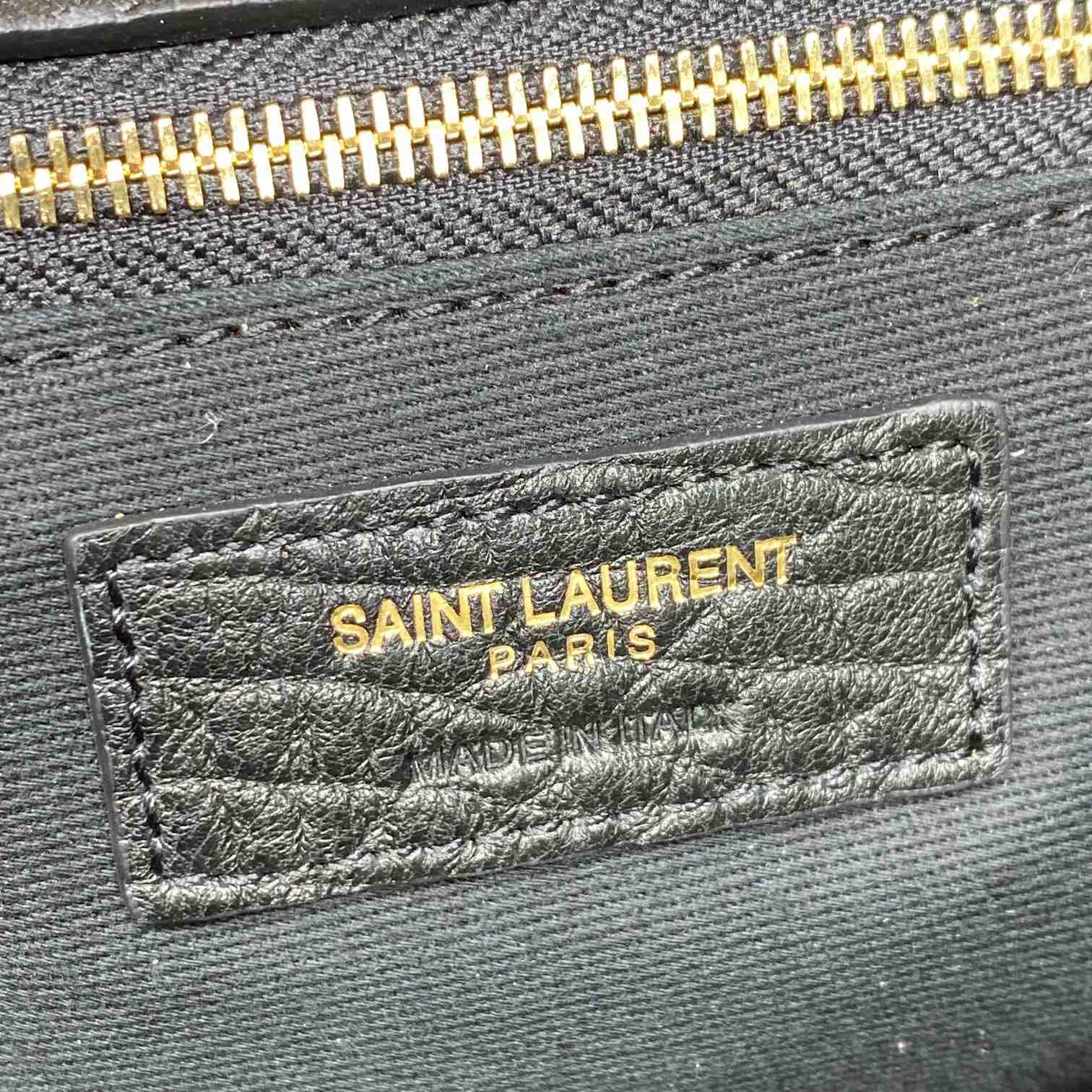 Saint Laurent Calypso Large In Grained Lambskin   - DopestKickz