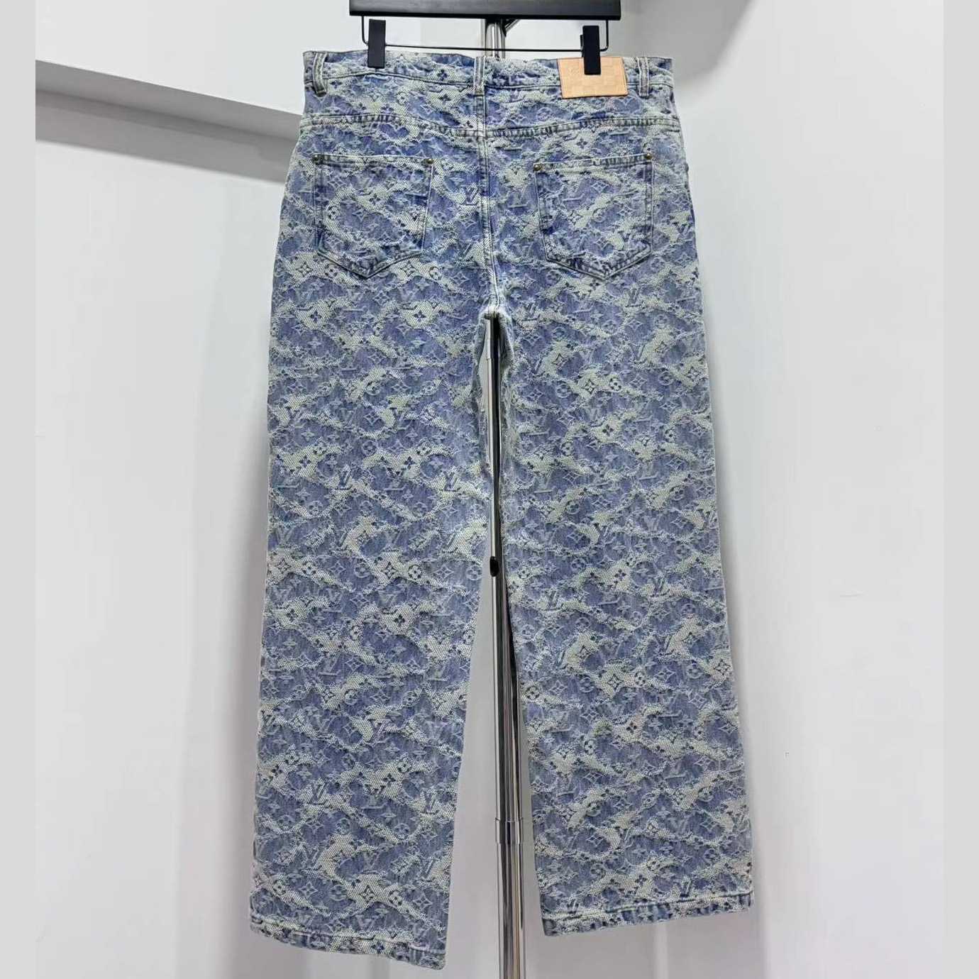 Louis Vuitton Monogram Denim Jeans - DopestKickz