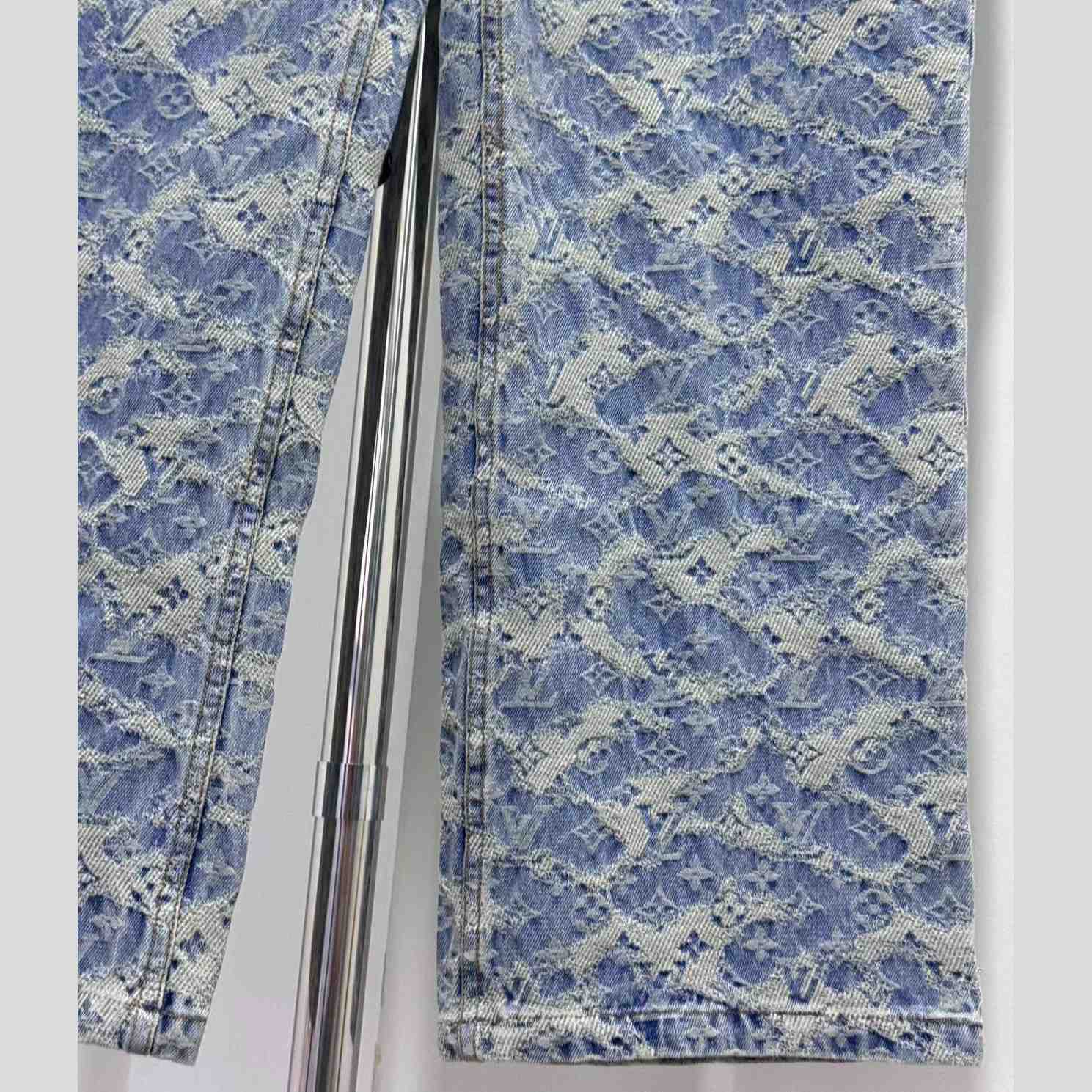 Louis Vuitton Monogram Denim Jeans - DopestKickz