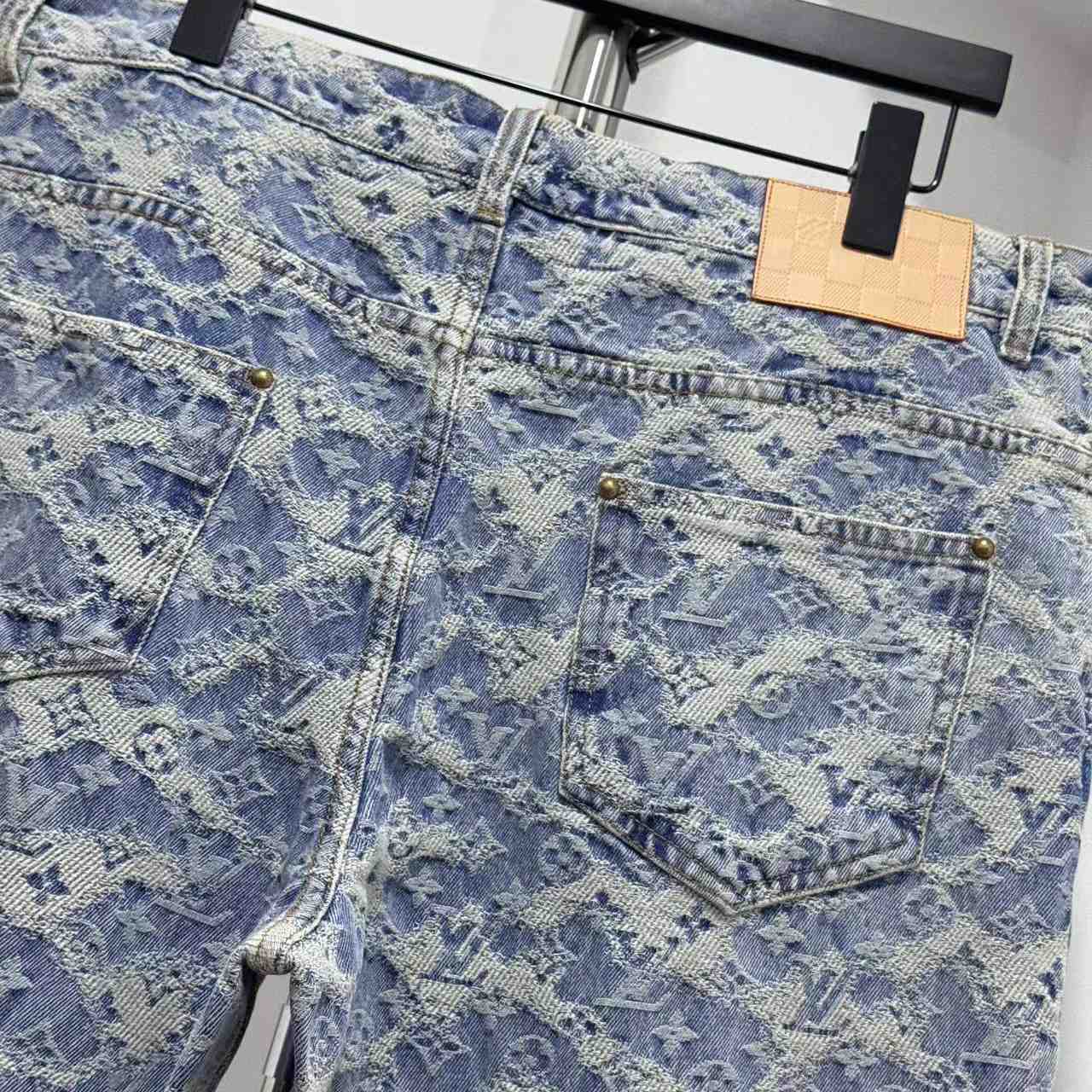Louis Vuitton Monogram Denim Jeans - DopestKickz