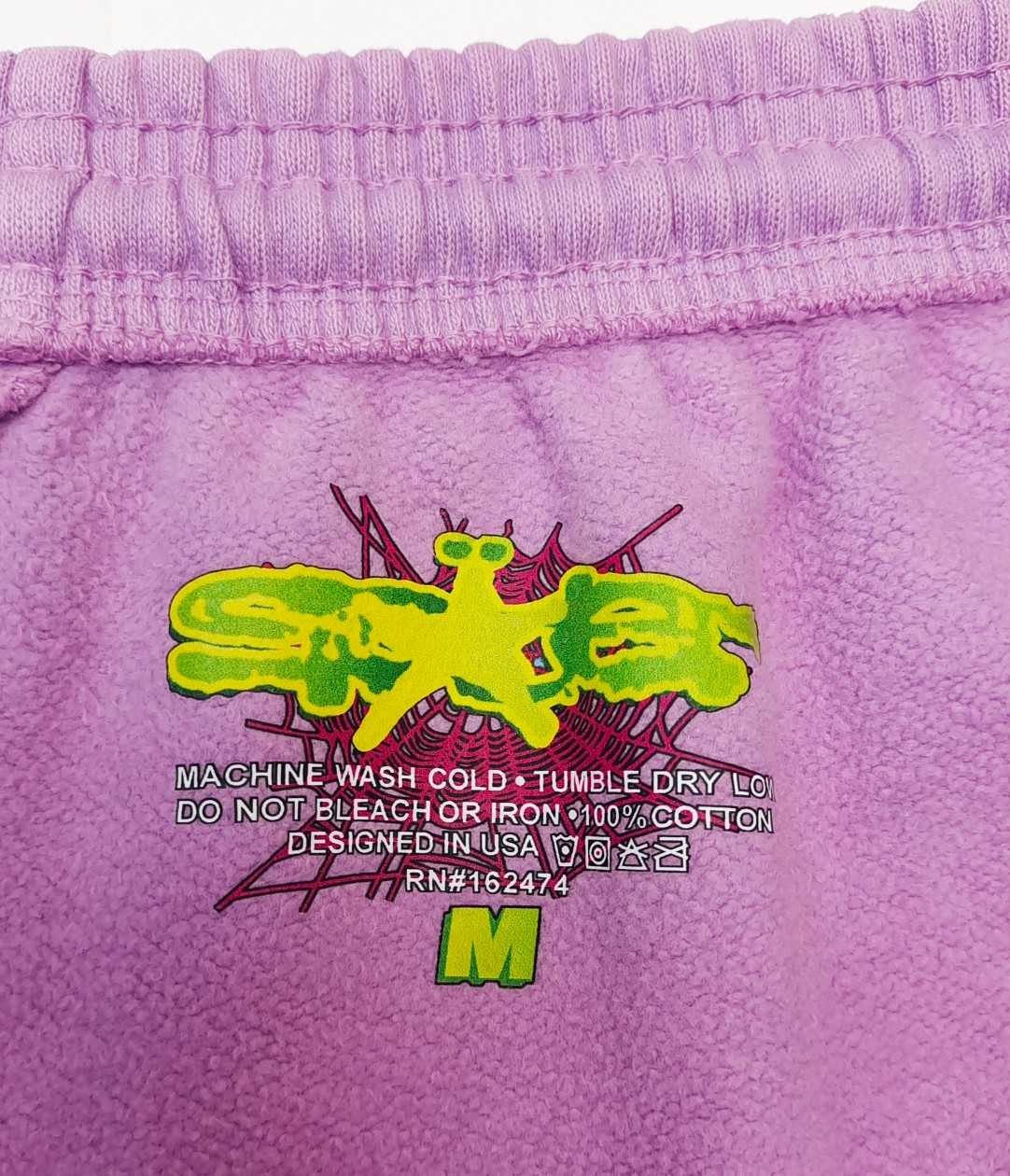 Sp5der P*NK V2 Sweatpant 'purple '  - DopestKickz