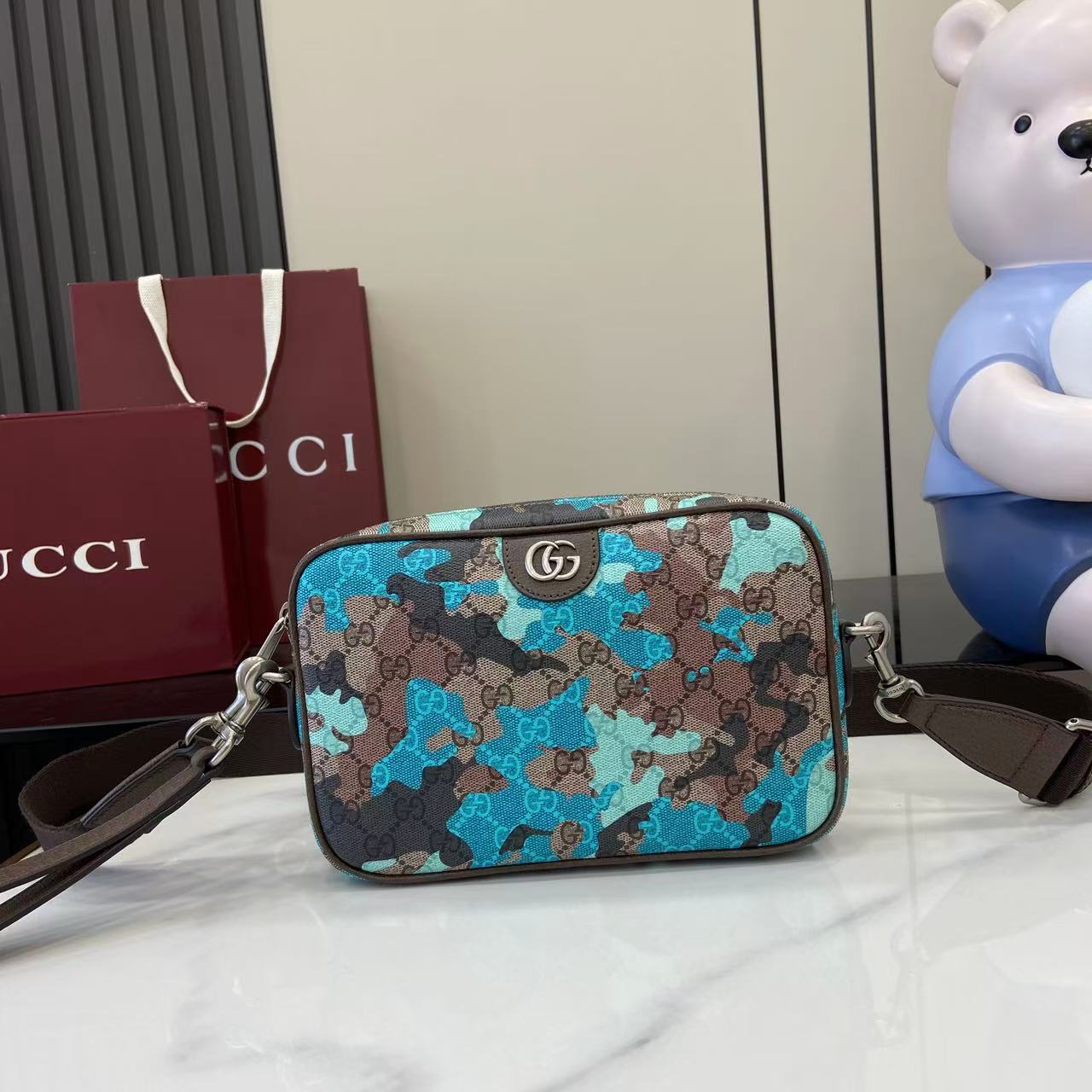 Gucci Small GG Crossbody Bag  - DopestKickz