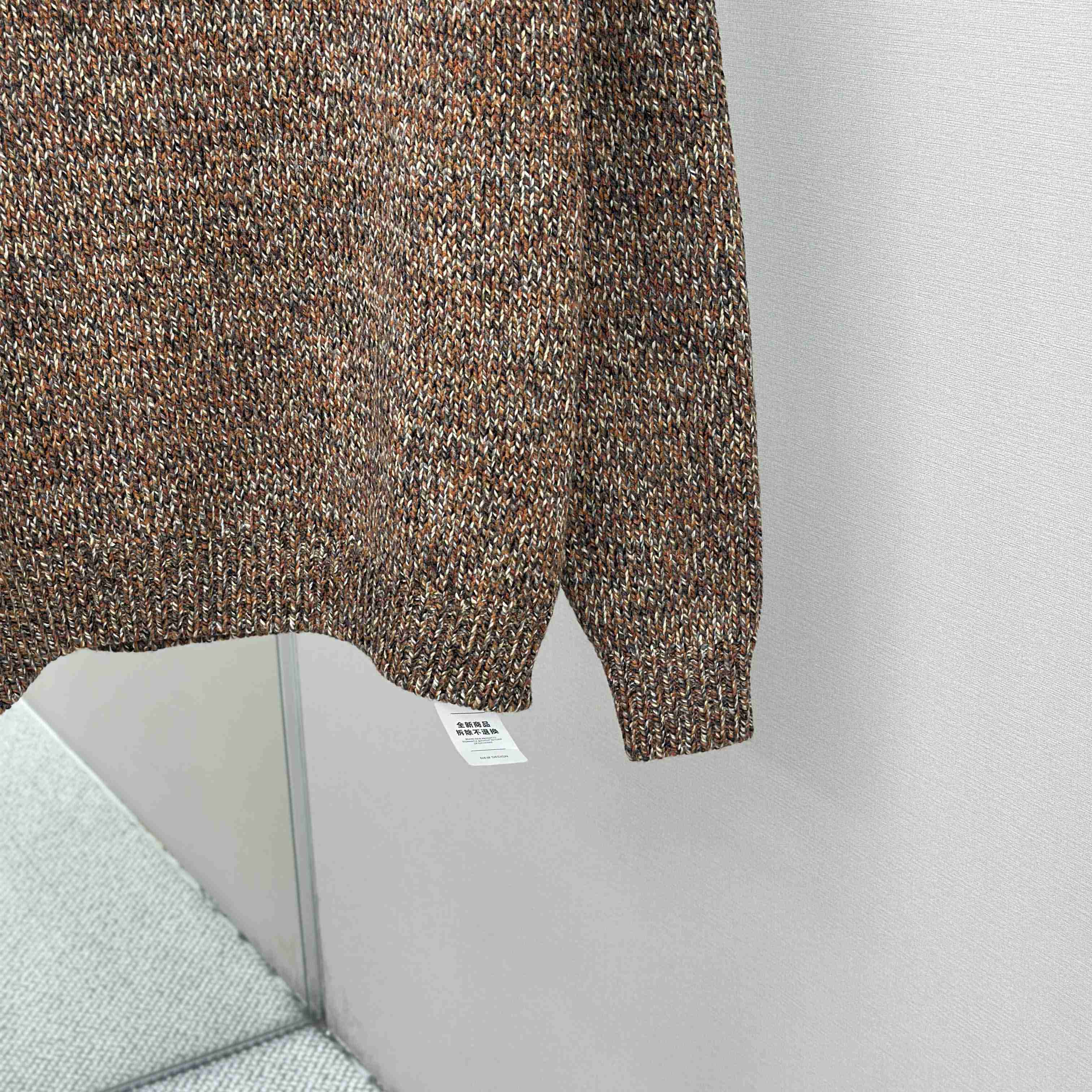 Loro Piana Cashmere Half-Zip Rollneck Sweater - DopestKickz