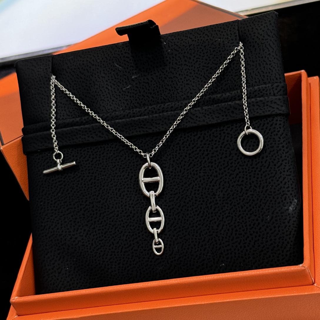 Hermès Pre-Owned 2010s Chaîne d'Ancre Necklace - DopestKickz