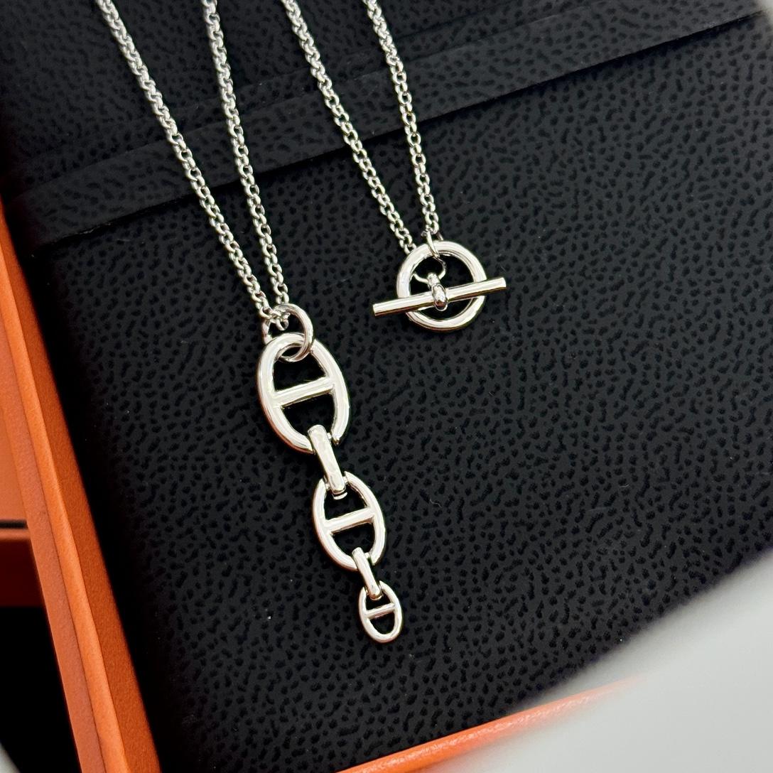 Hermès Pre-Owned 2010s Chaîne d'Ancre Necklace - DopestKickz