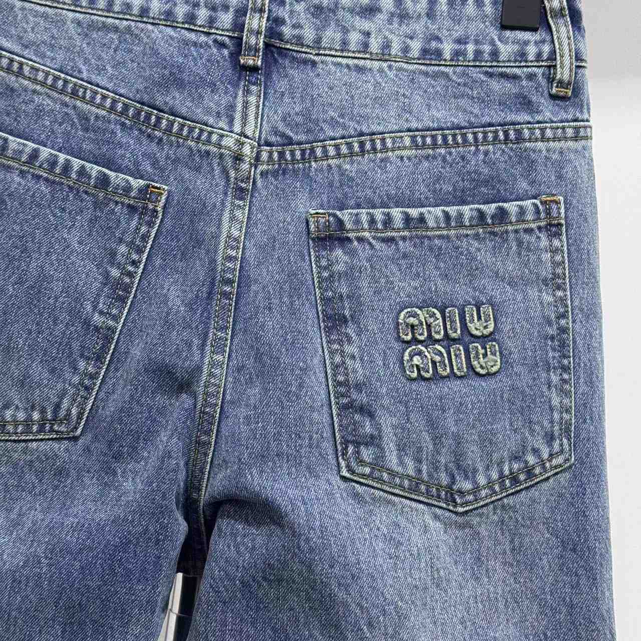 Miu Miu Denim Trousers - DopestKickz