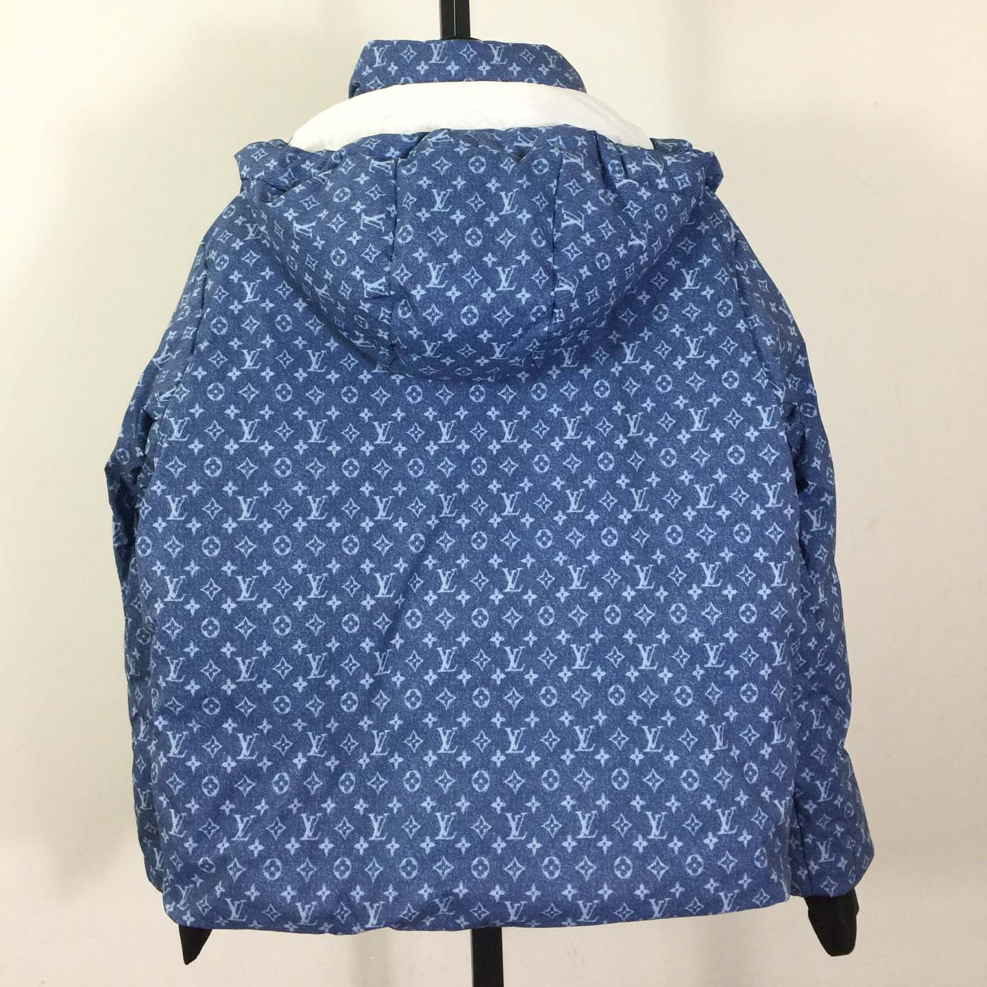 Louis Vuitton Denim-Effect Monogram Ski Jacket  - DopestKickz