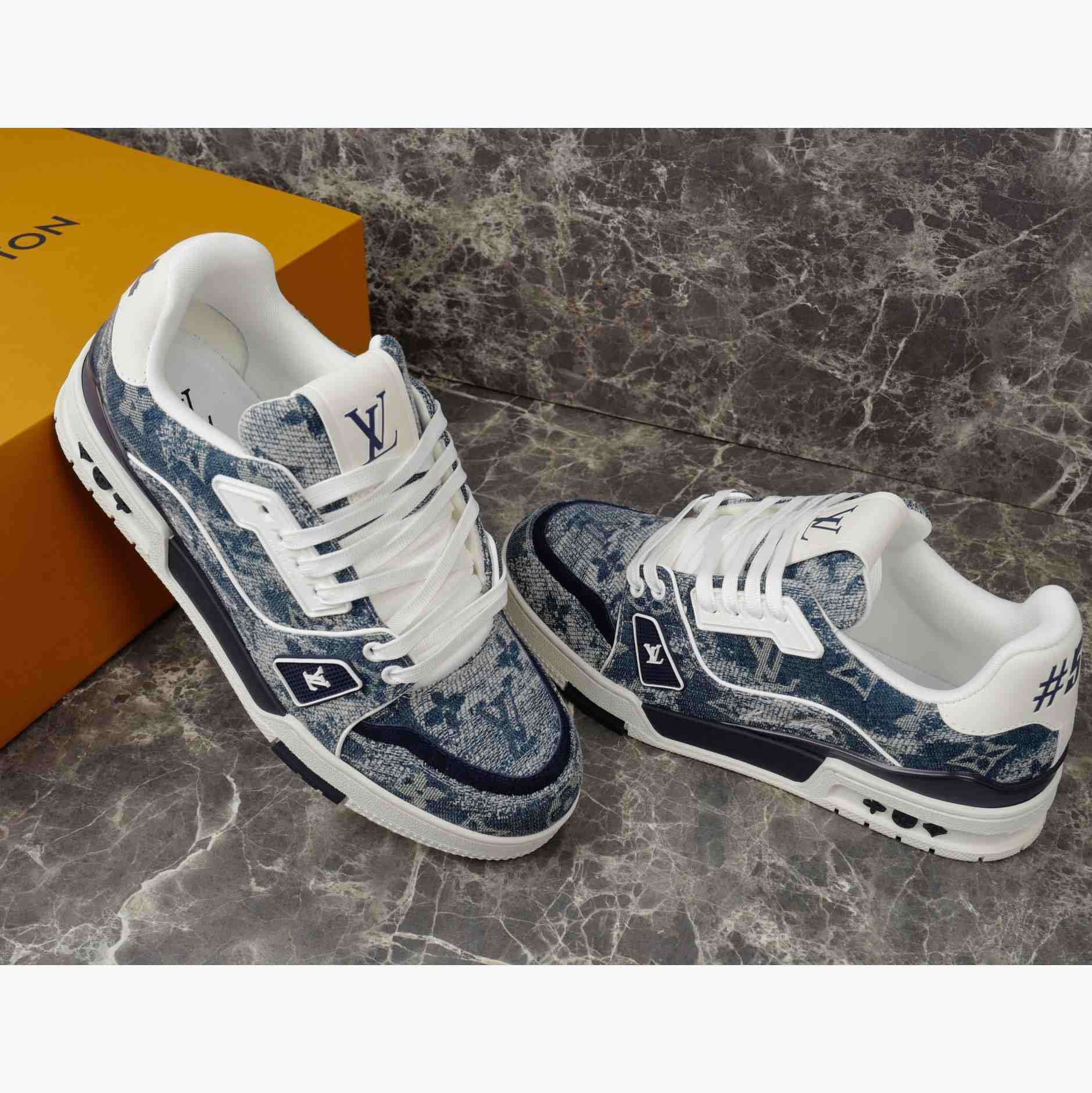 Louis Vuitton LV Trainer Sneaker  - DopestKickz