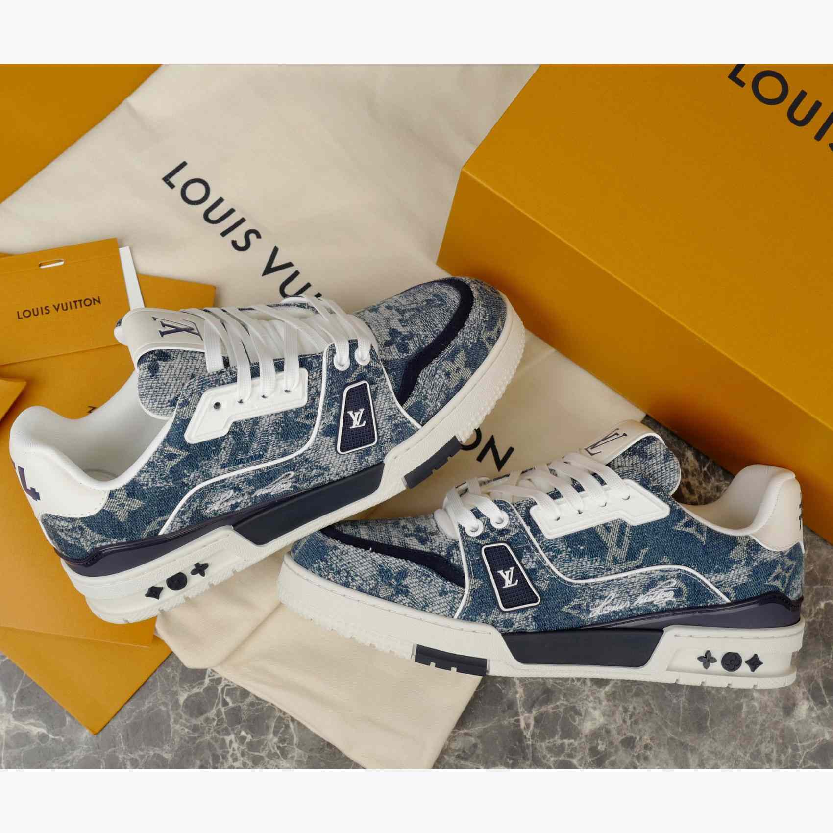 Louis Vuitton LV Trainer Sneaker  - DopestKickz