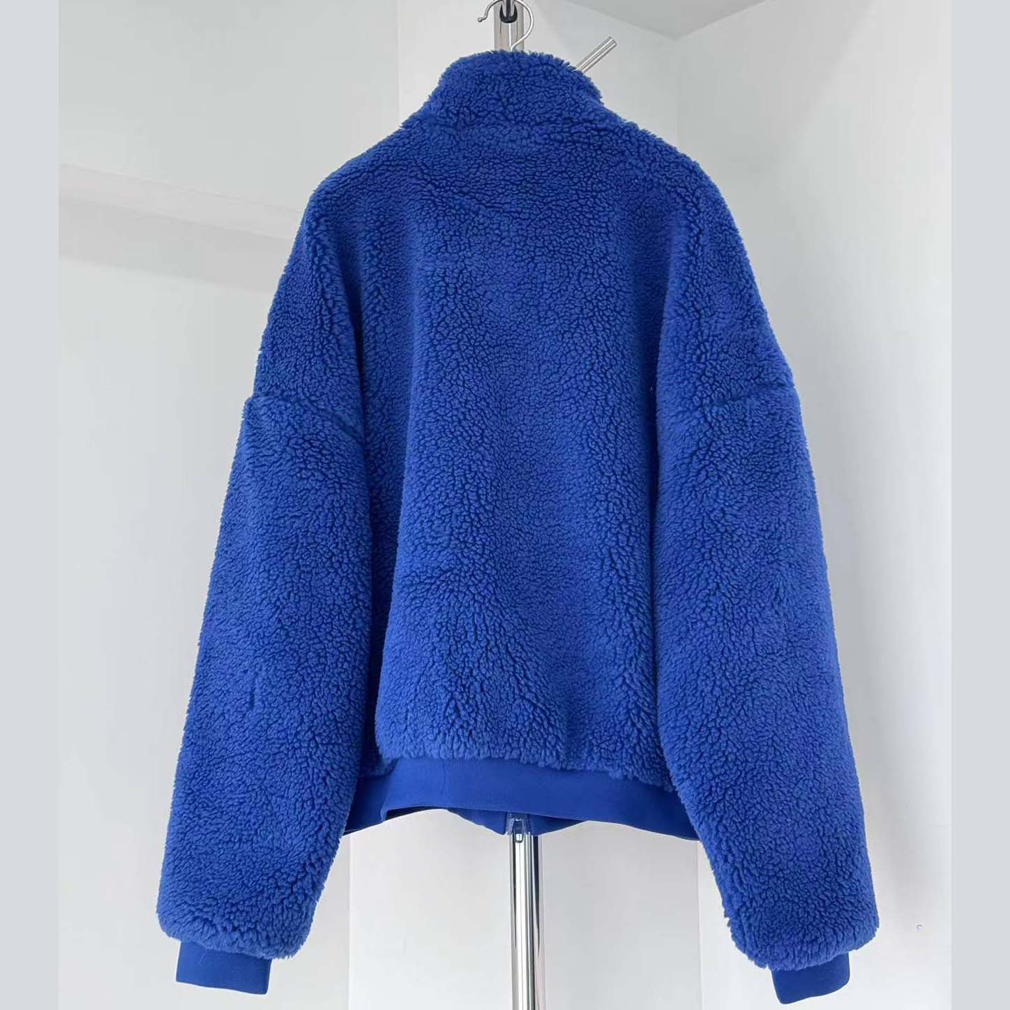 Balenciaga 3B Sports Icon Ski Zip-Up Jacket In Light Marine Blue - DopestKickz