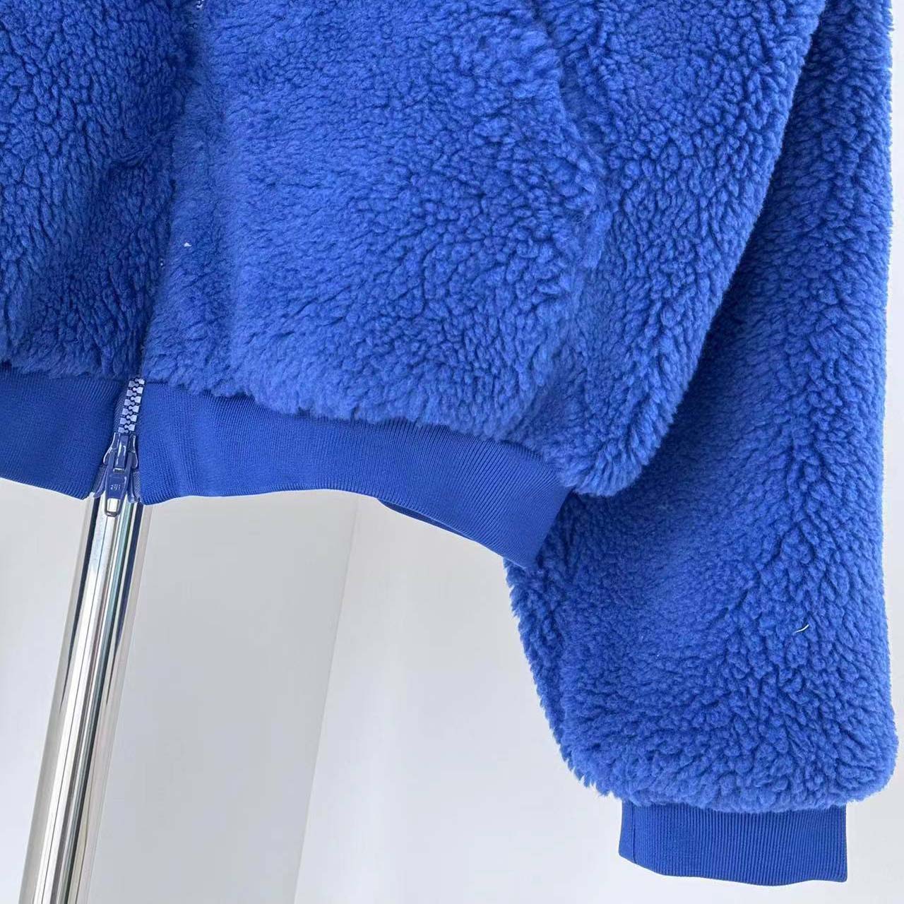 Balenciaga 3B Sports Icon Ski Zip-Up Jacket In Light Marine Blue - DopestKickz