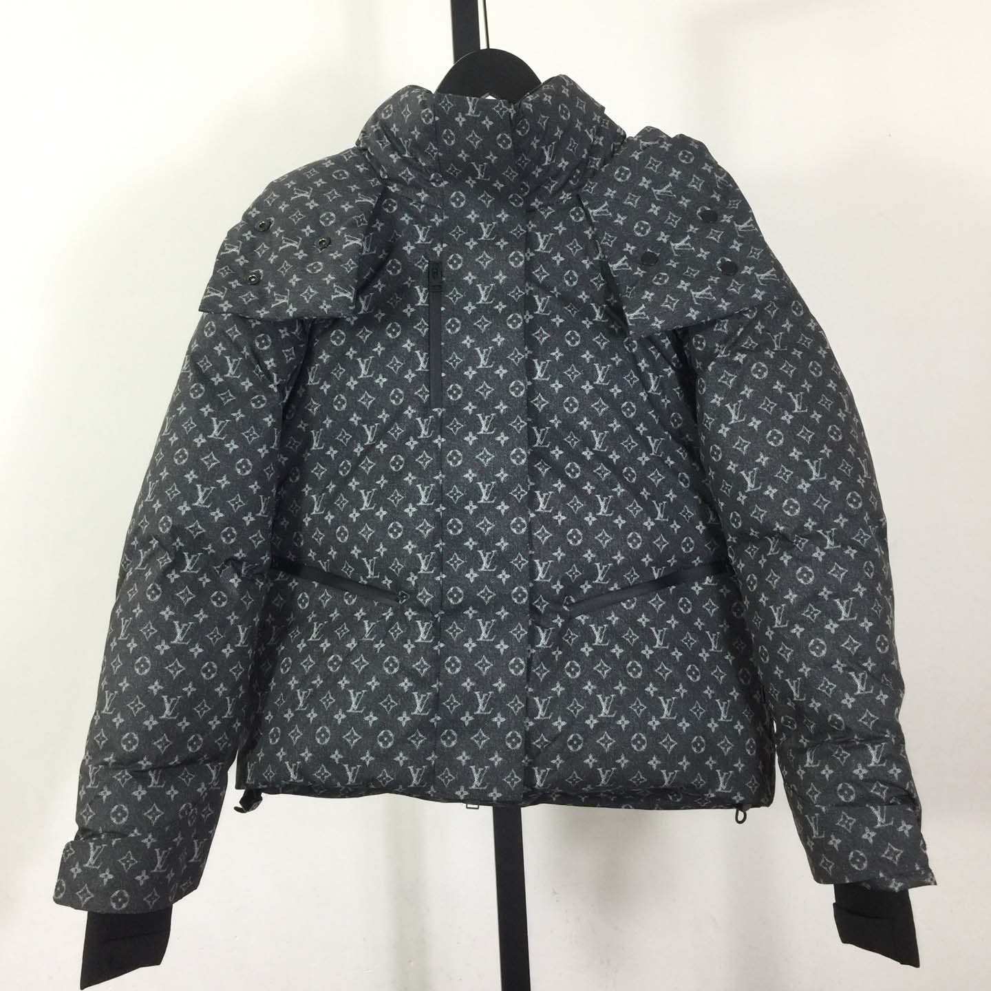 Louis Vuitton Denim-Effect Monogram Ski Jacket  - DopestKickz