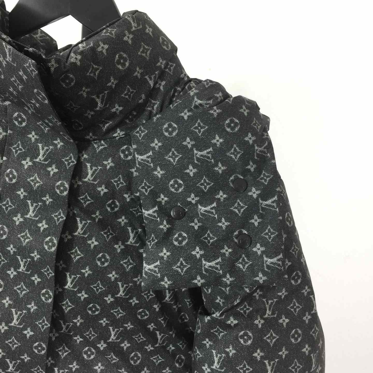 Louis Vuitton Denim-Effect Monogram Ski Jacket  - DopestKickz