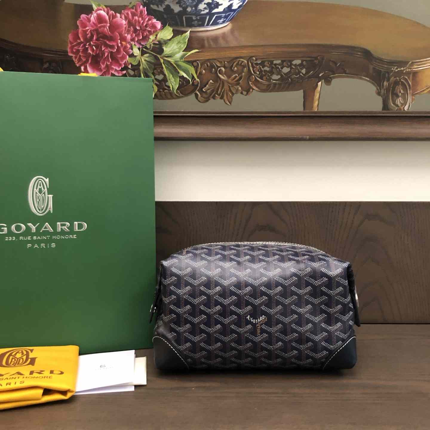 Goyard Bowling 25 Toiletry Bag - DopestKickz