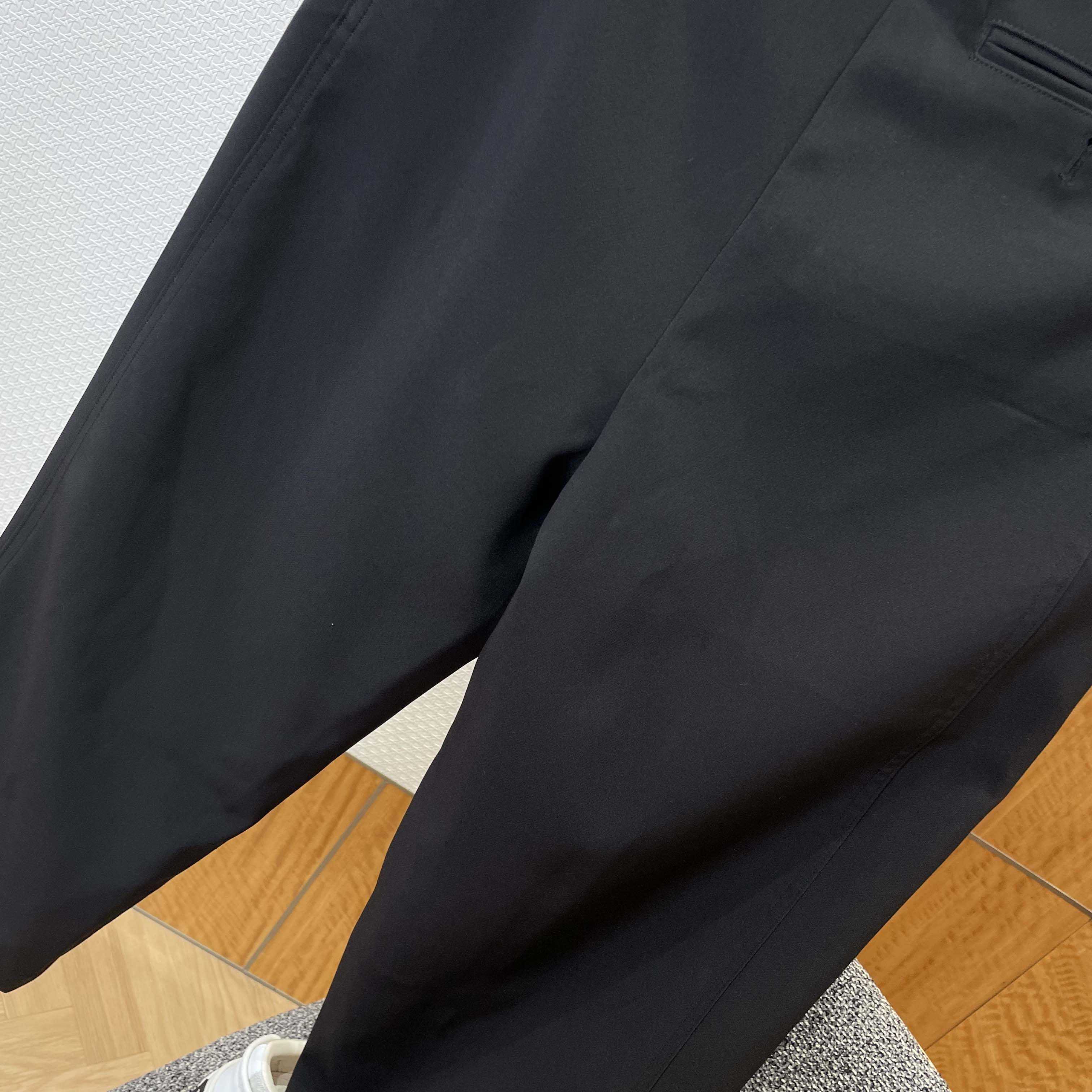 Loewe Belted Trousers In Wool And Silk - DopestKickz