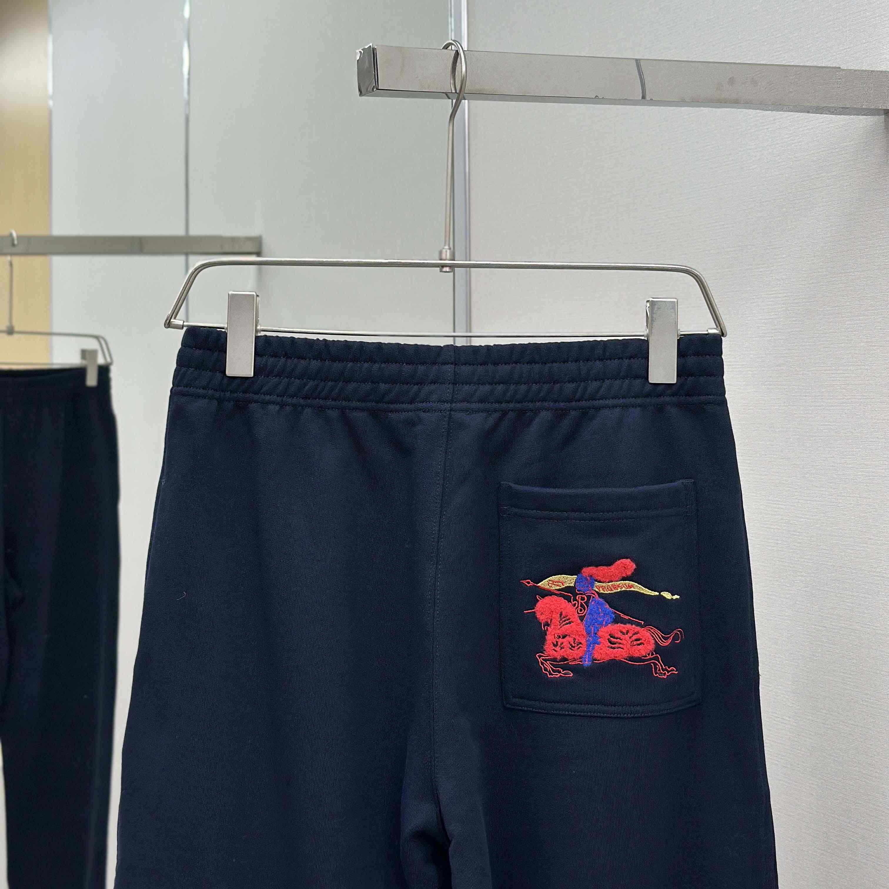 Burberry EKD Viscose Blend Track Pants - DopestKickz