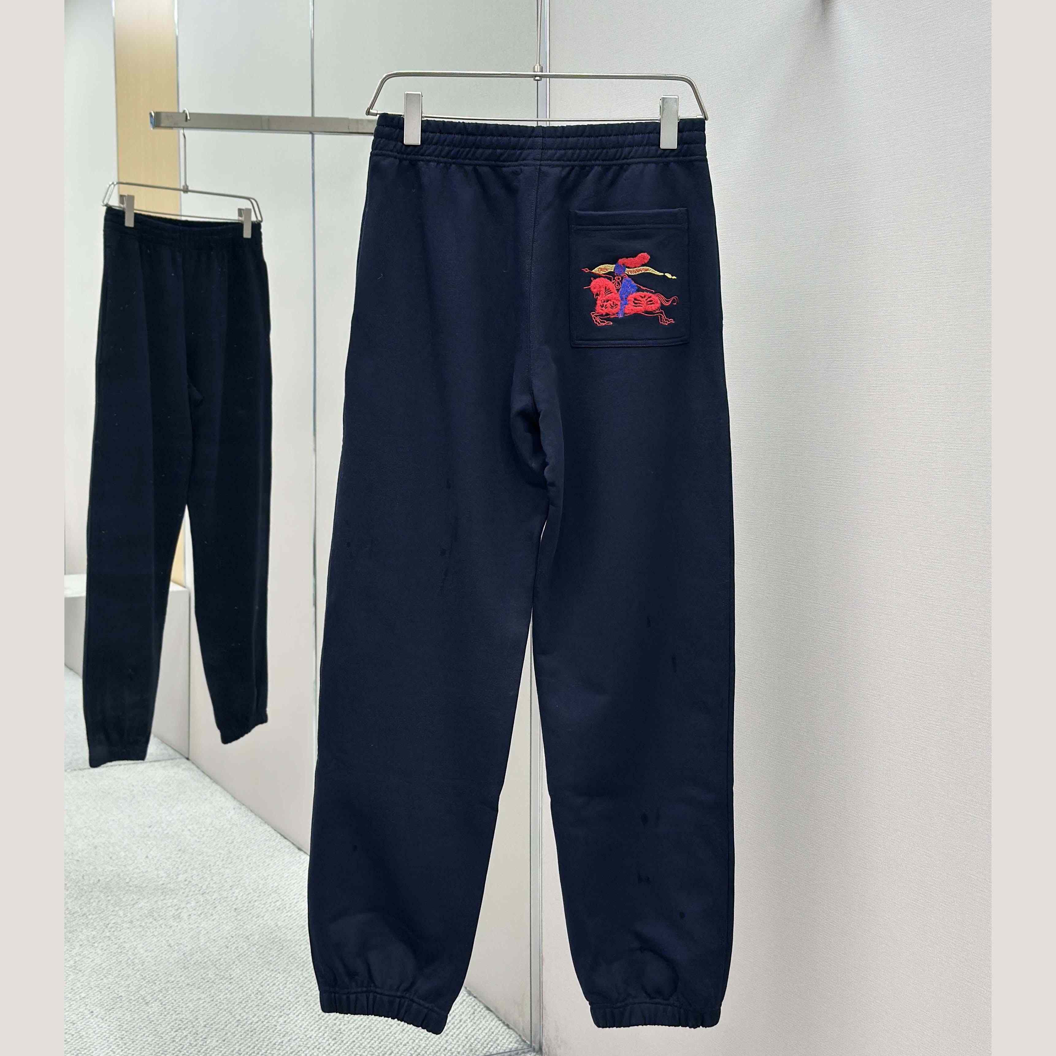 Burberry EKD Viscose Blend Track Pants - DopestKickz